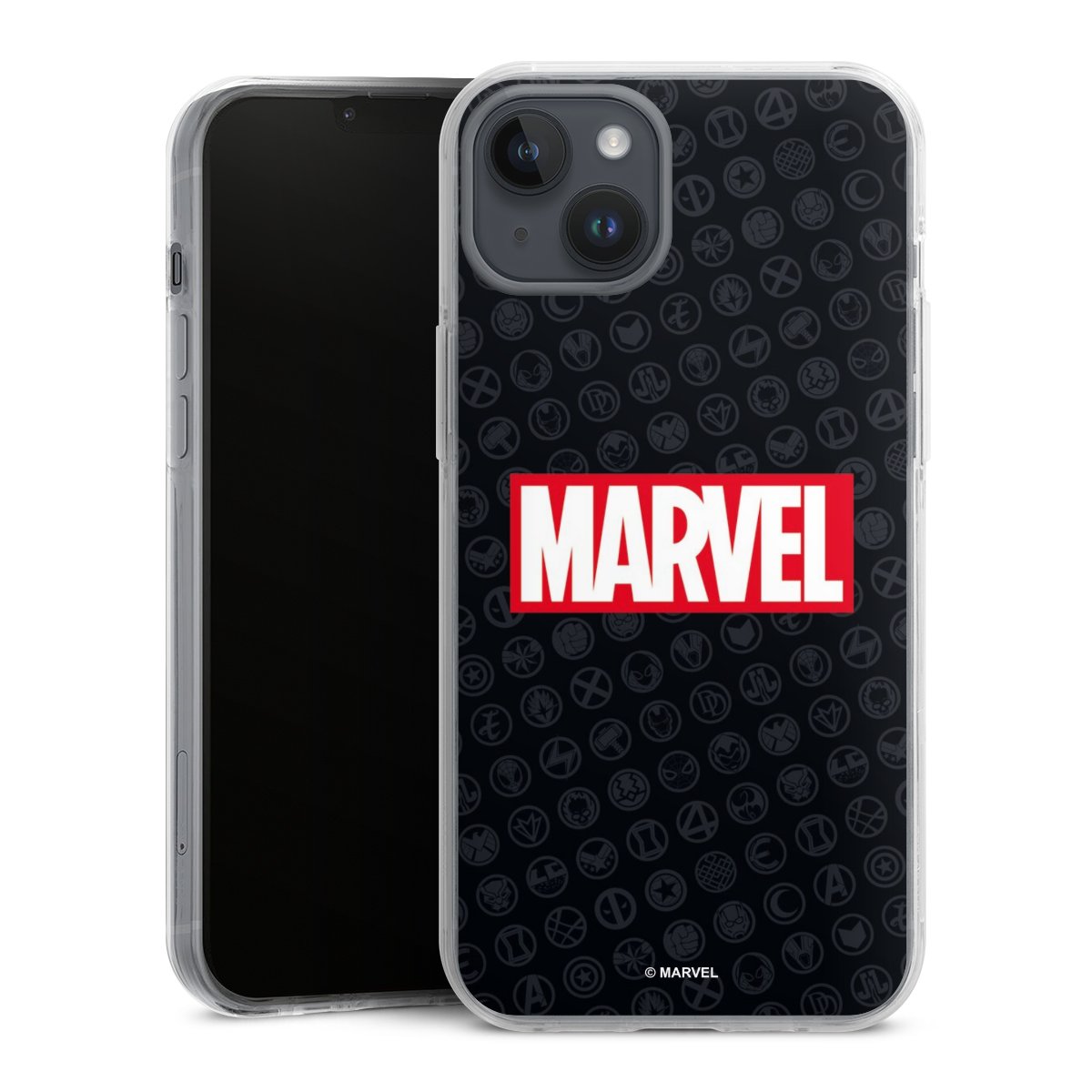 Marvel Logo Black Red 