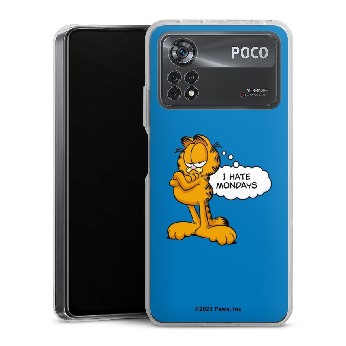 Garfield Je déteste les lundis Bleu