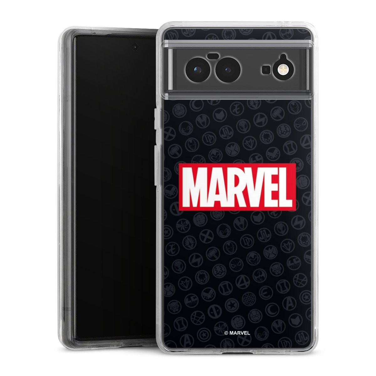 Marvel Logo Black Red 