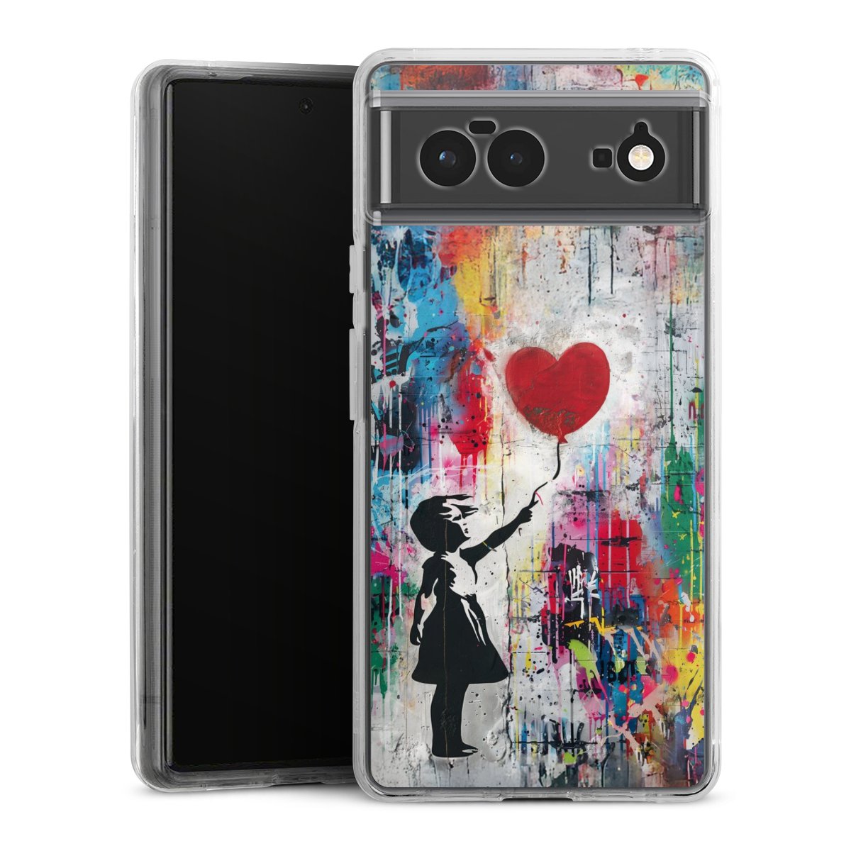 Balloon Girl Colorful