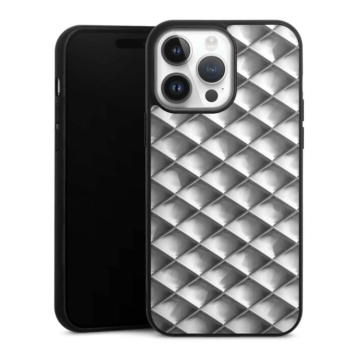 Glamour Silver Squares