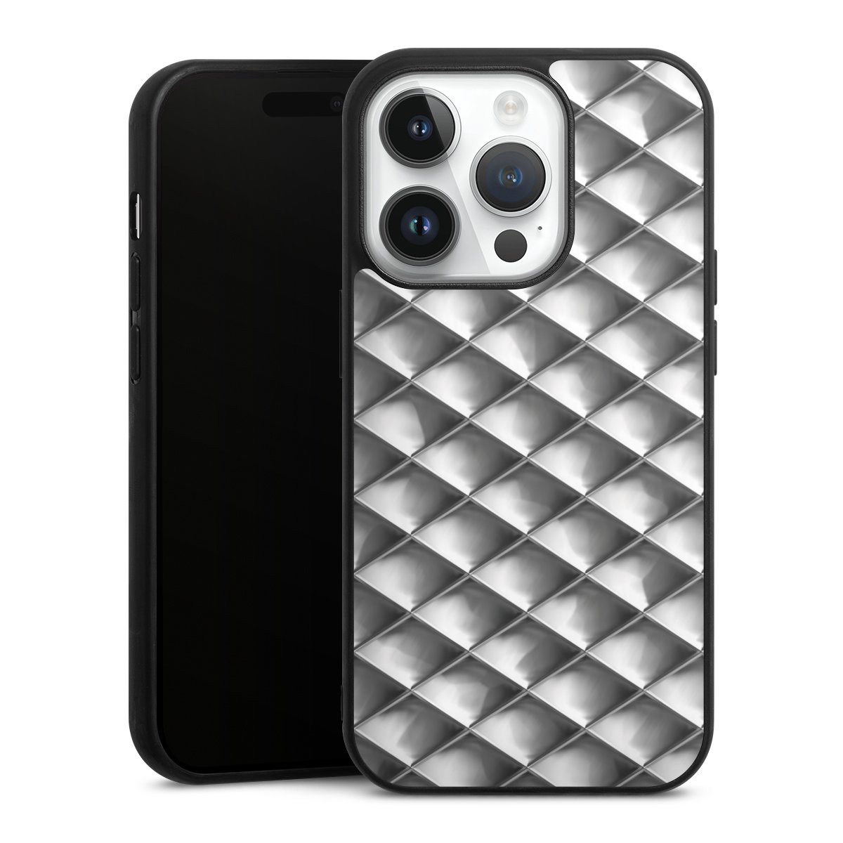 Glamour Silver Squares