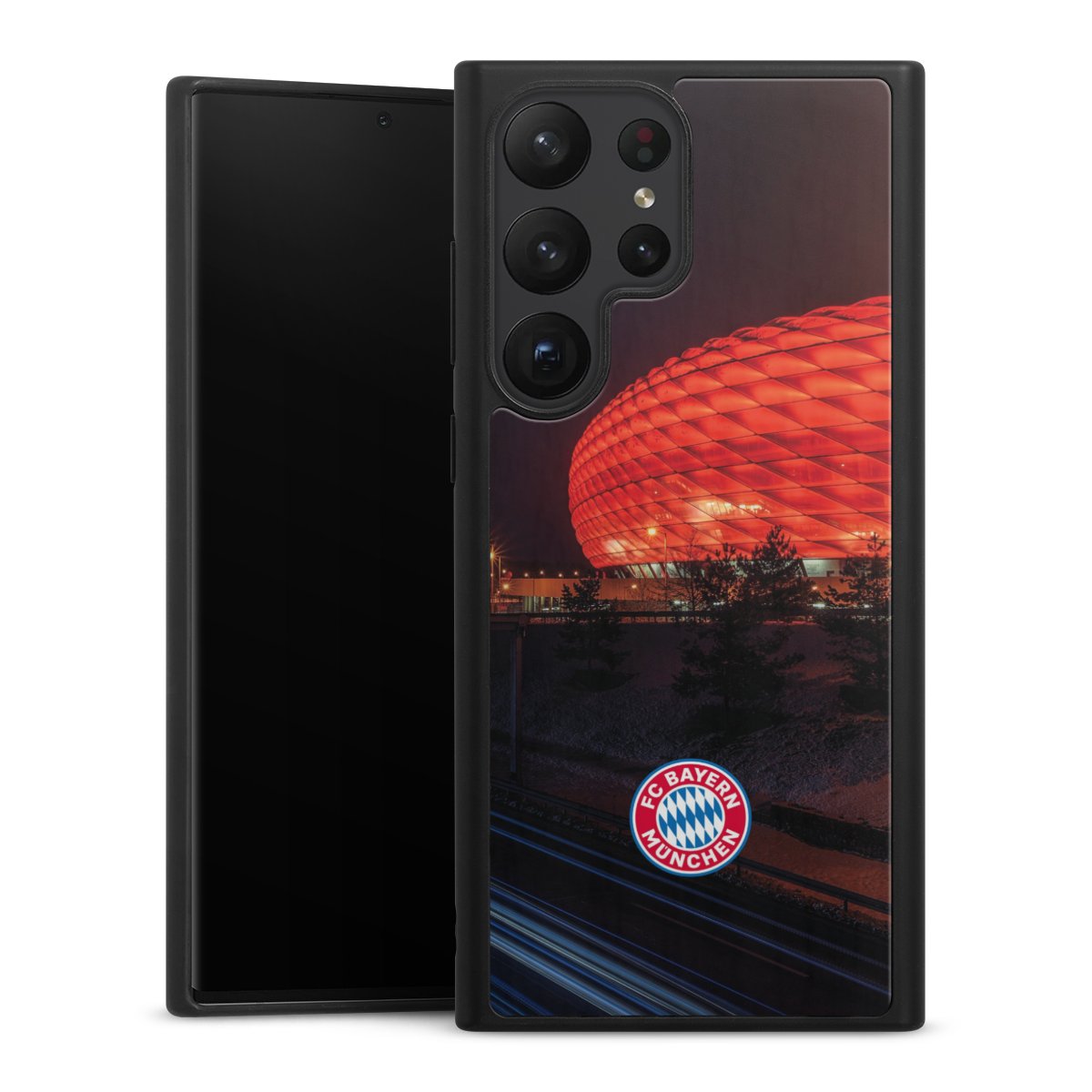 Allianz Arena bei Nacht FCB