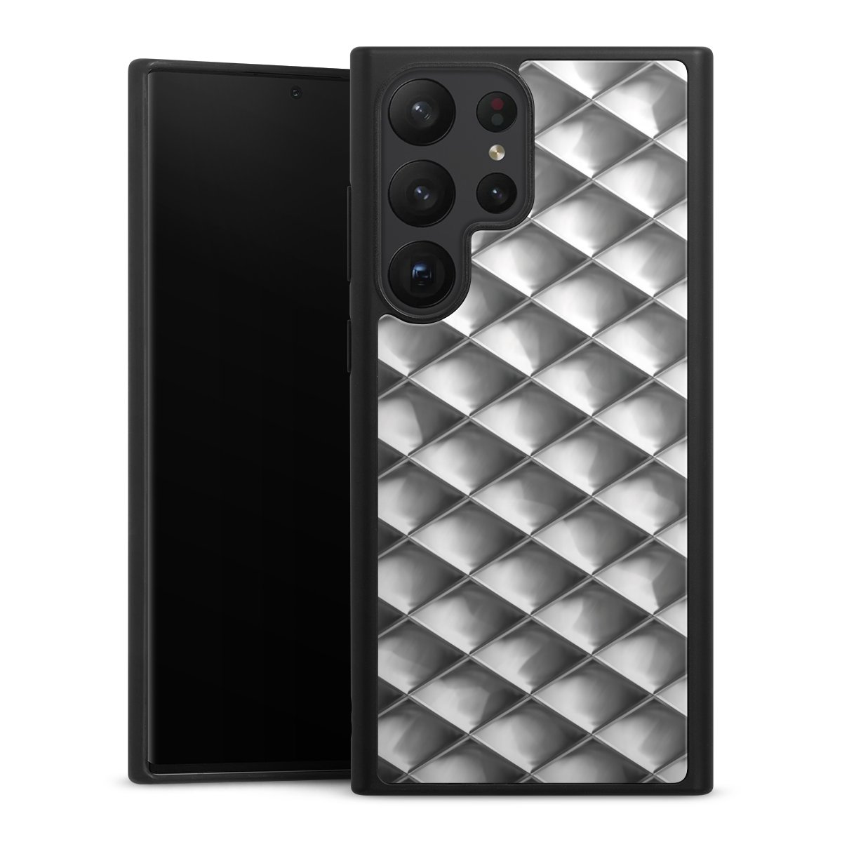 Glamour Silver Squares