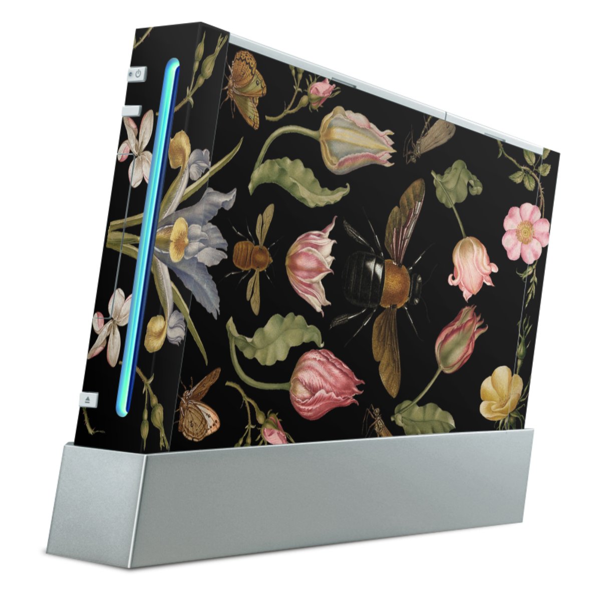 Fiori di campo e api nere