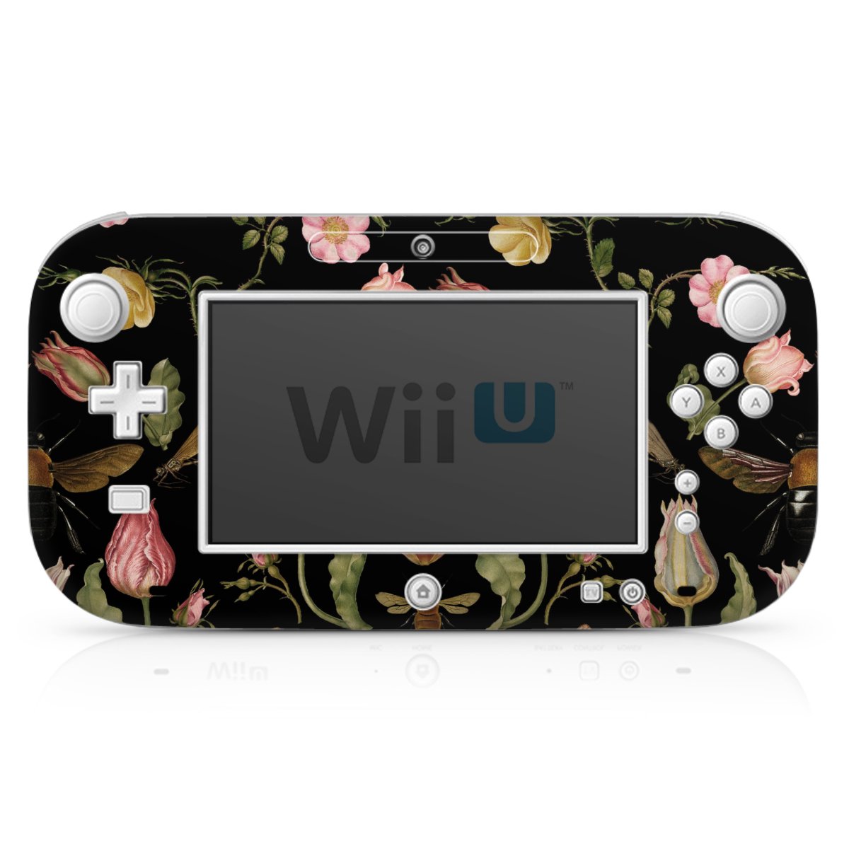 Veldbloemen en Bijen Zwart