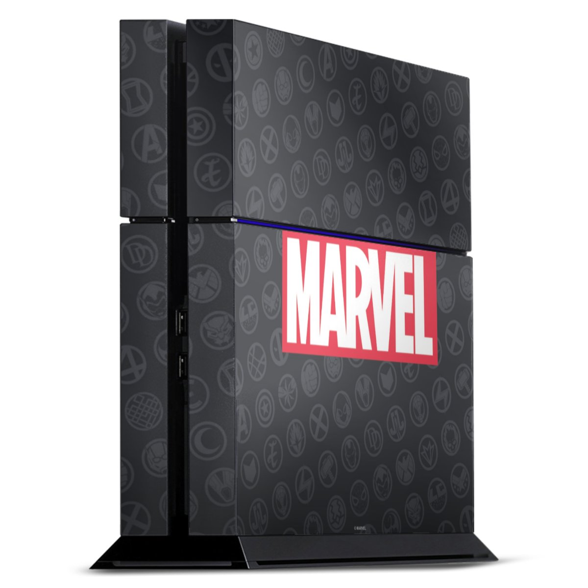 Marvel Logo Black Red 