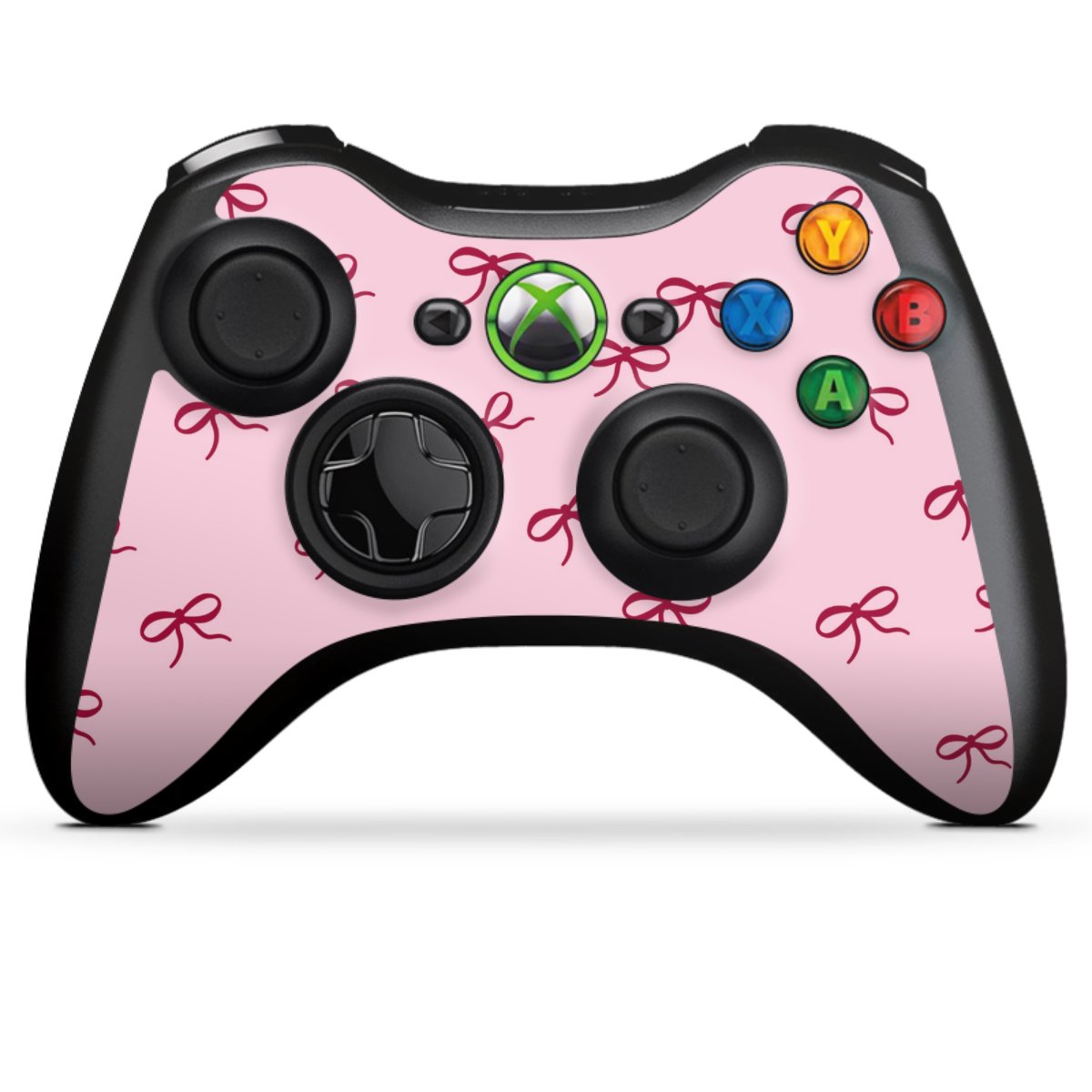 Schleifen Muster Rot Pink