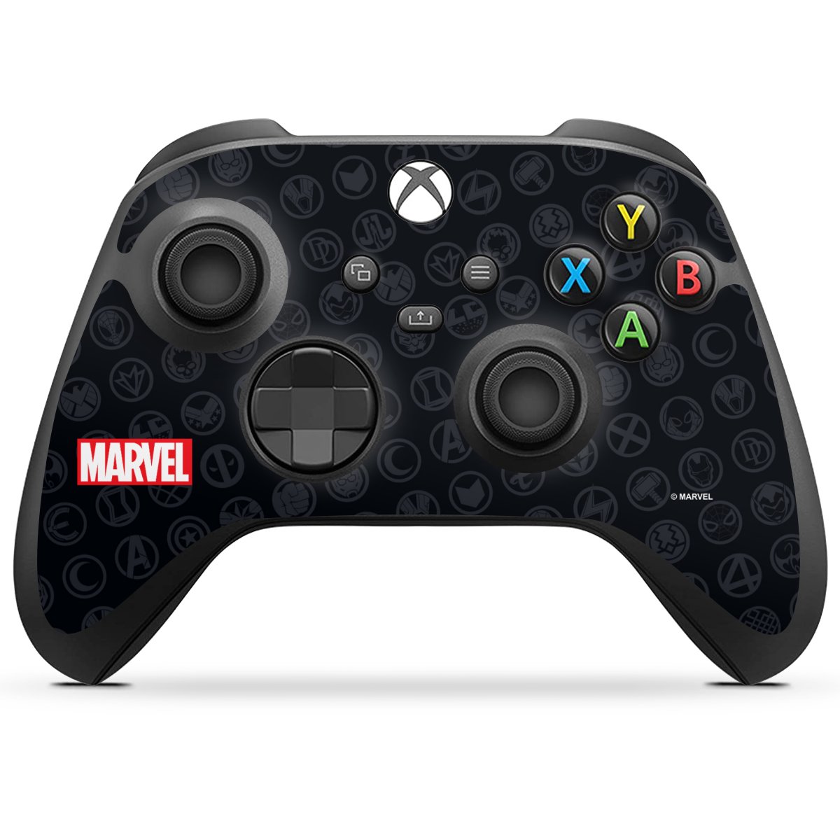 Marvel Logo Black Red 