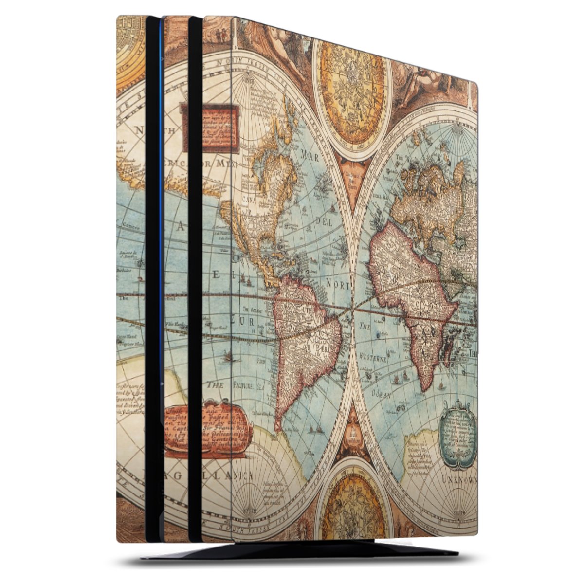 Mappa del mondo vintage