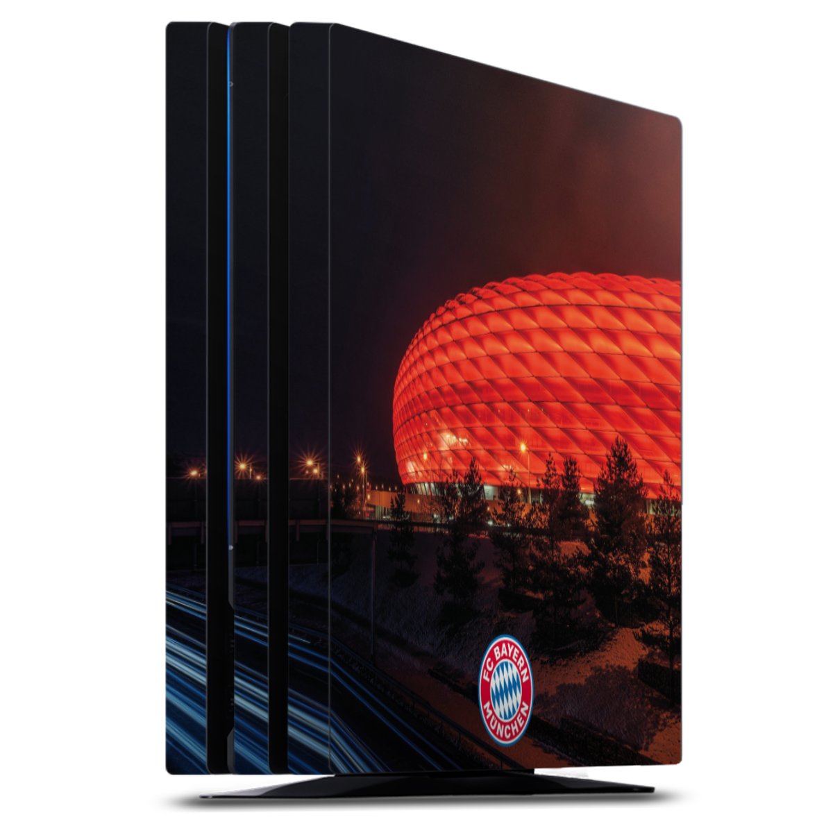 Allianz Arena bei Nacht FCB