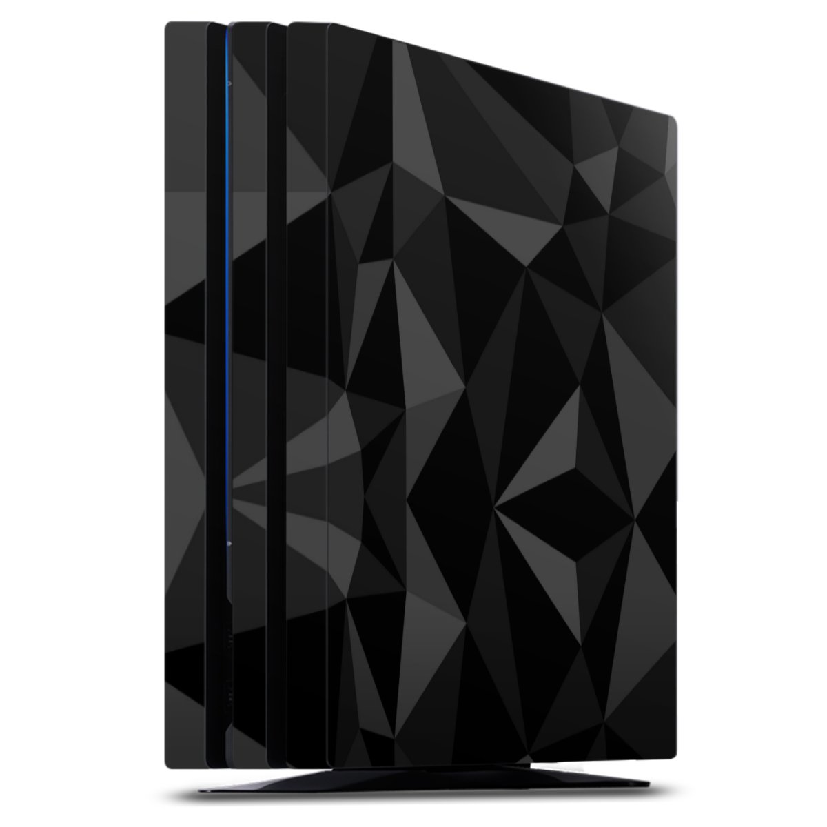 Motif Polygone Noir