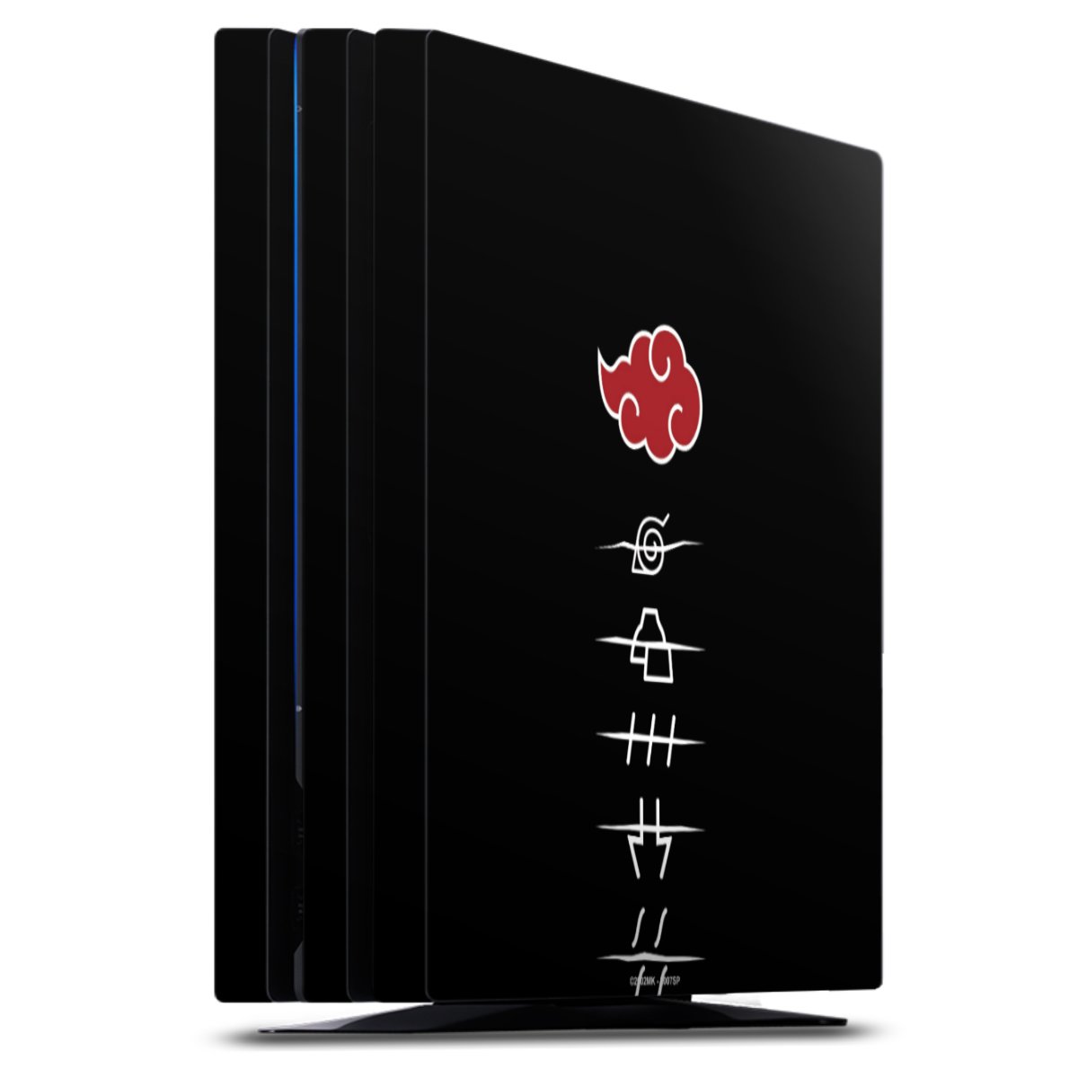 Symboles des membres de l'Akatsuki noirs
