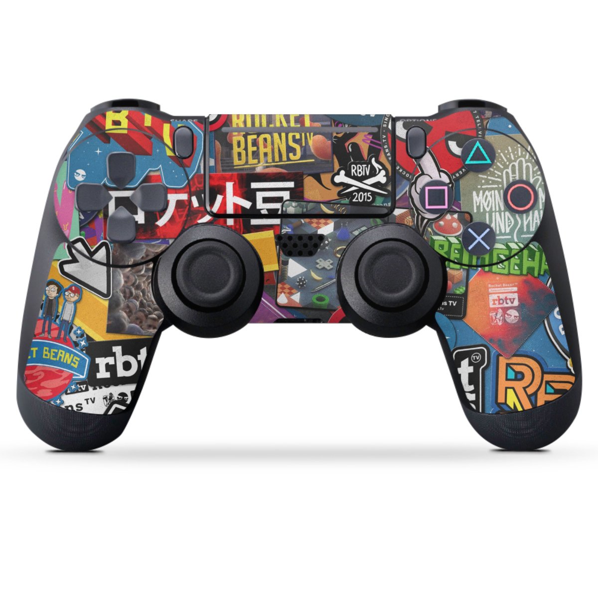 Sticker Bomb für Folien für Spielekonsolen (matt) für Sony ...