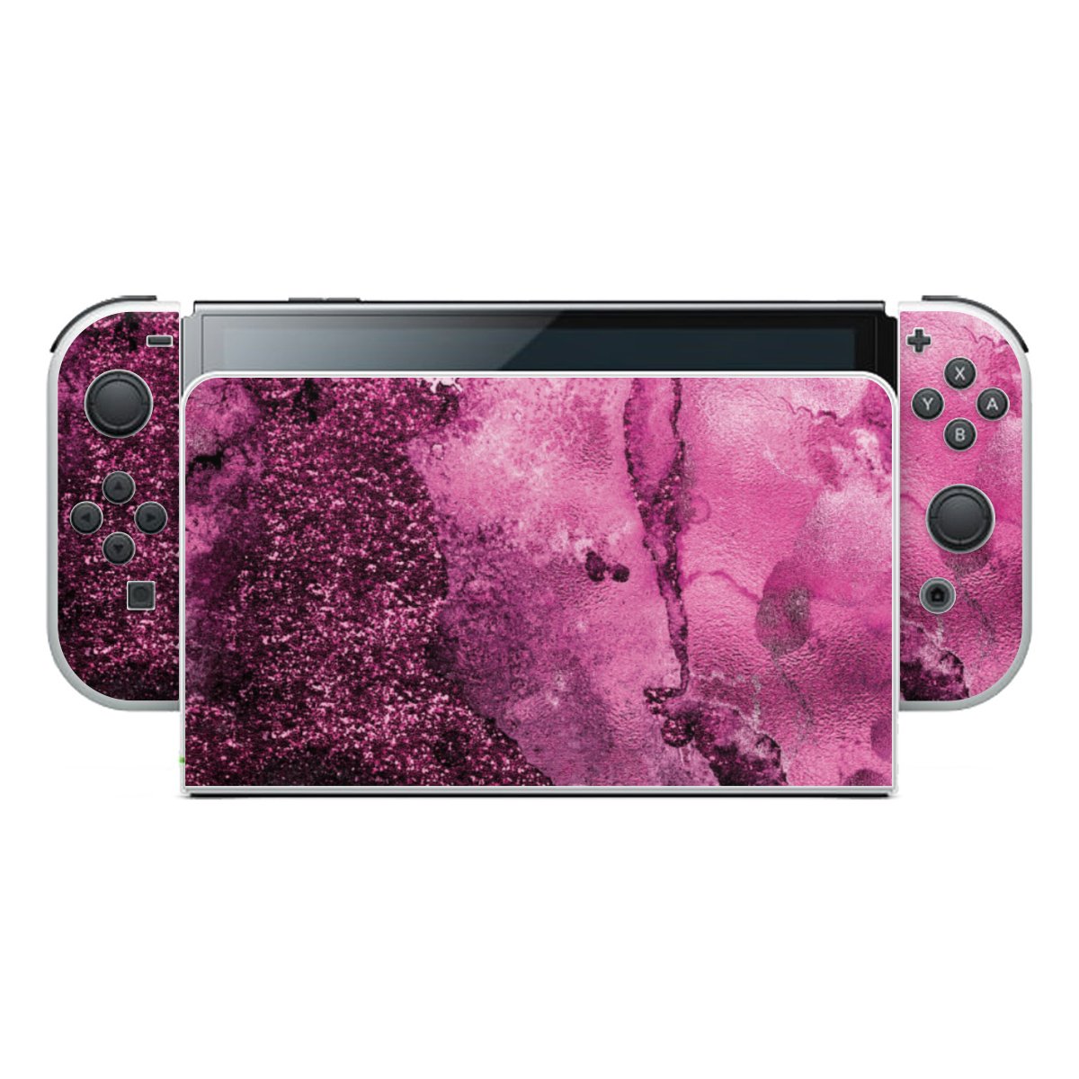 Pink Glitter Marble 2