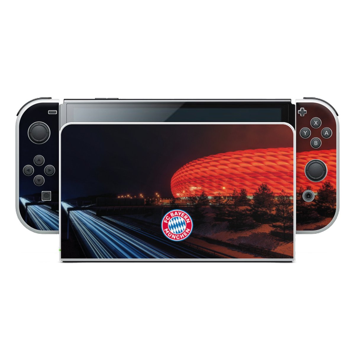 Allianz Arena bei Nacht FCB