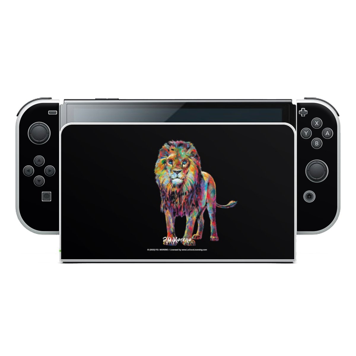 Leone colorato da P.D. Moreno