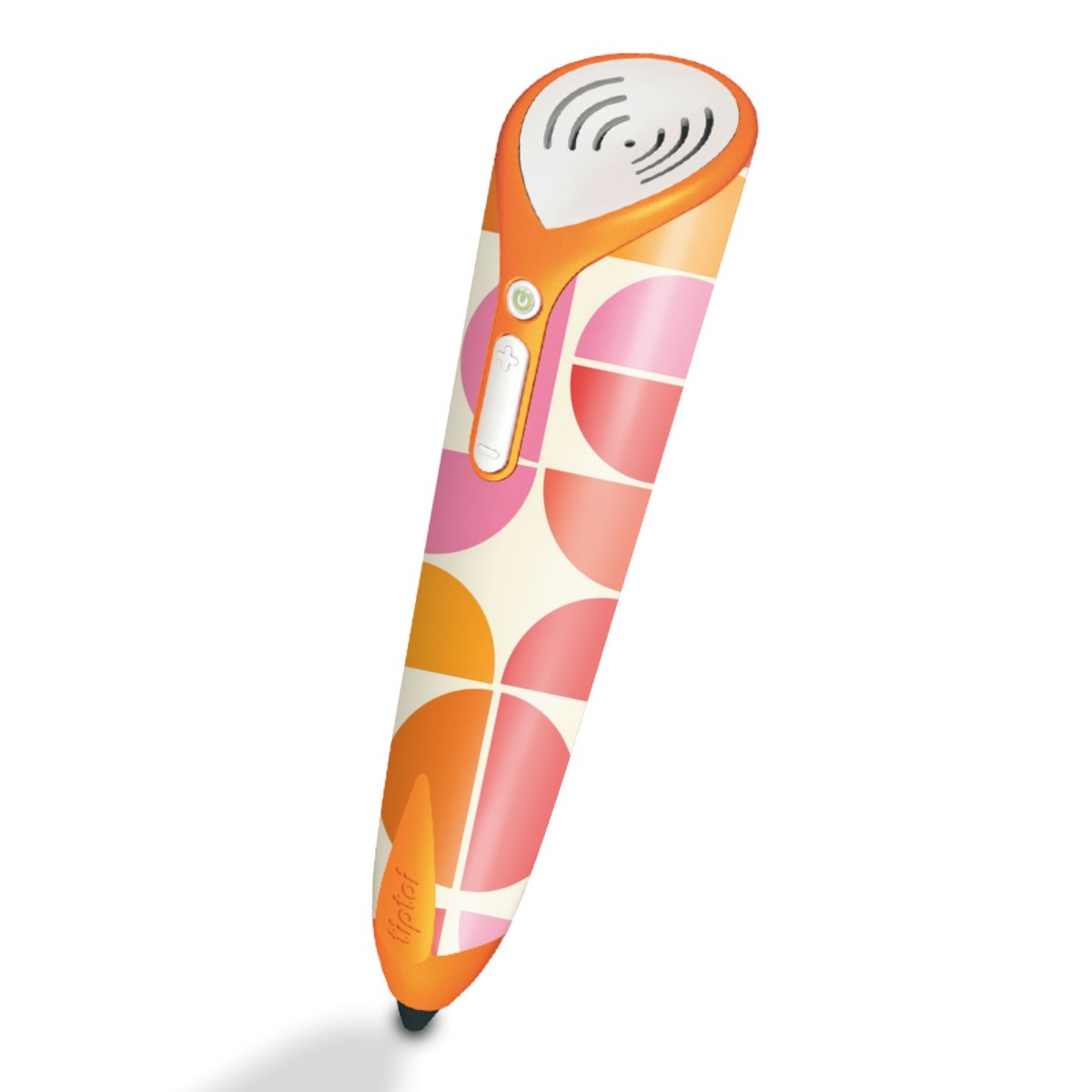 Retro Trendpatroon Oranje