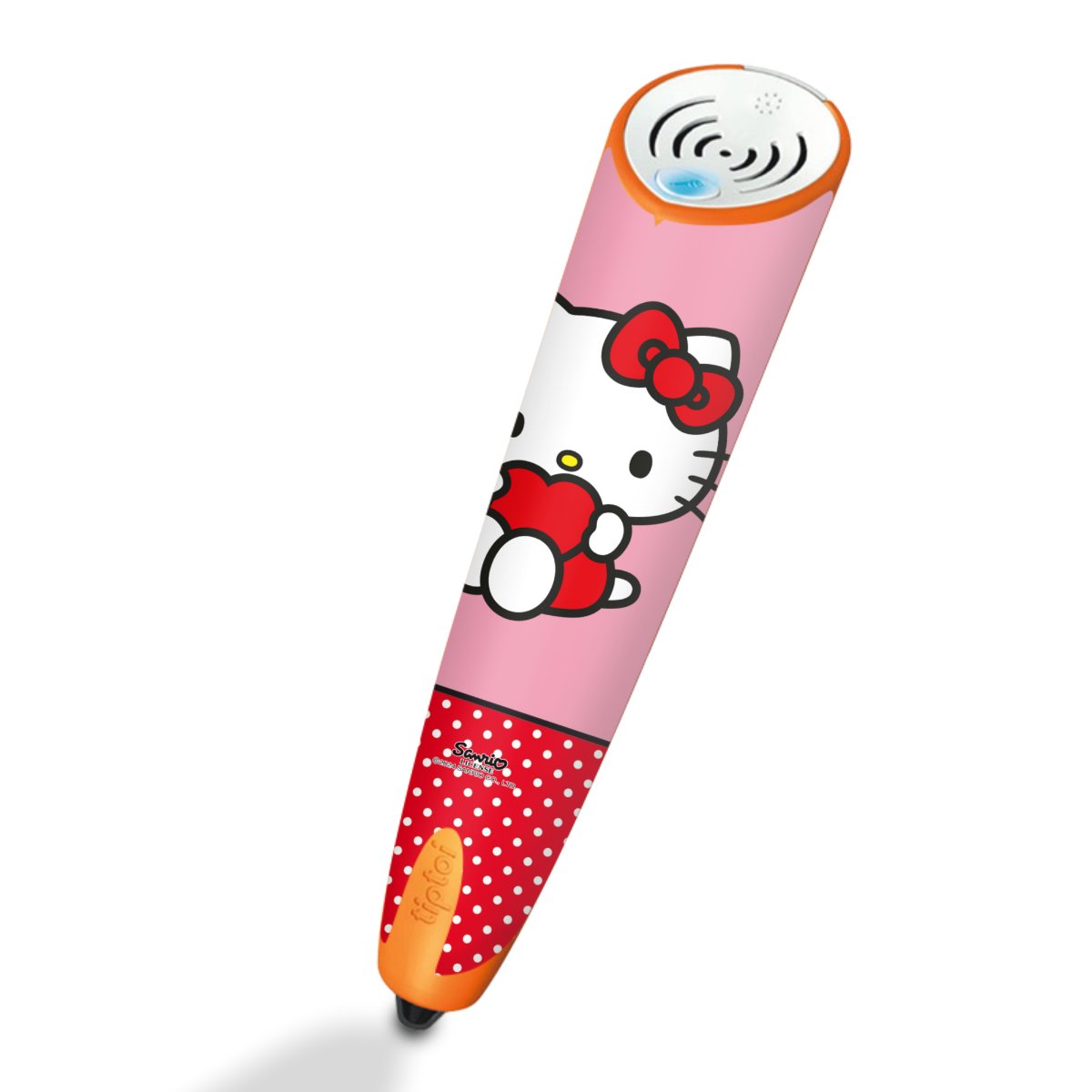 Hello Kitty seduta con cuore