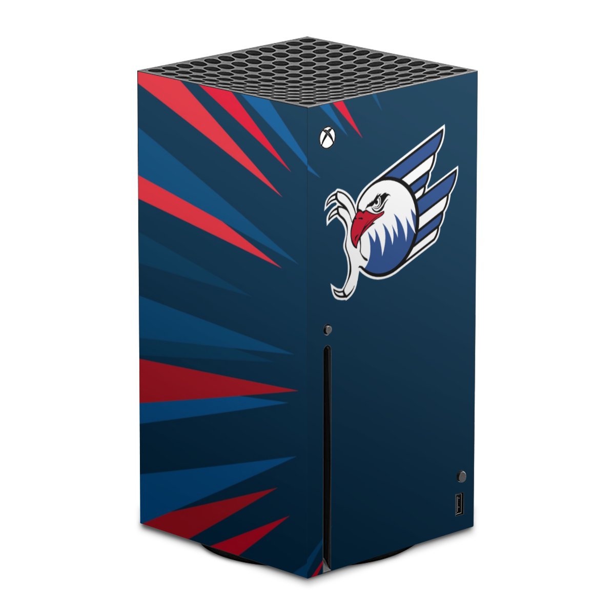 Adler Mannheim Strahlen Blau Rot