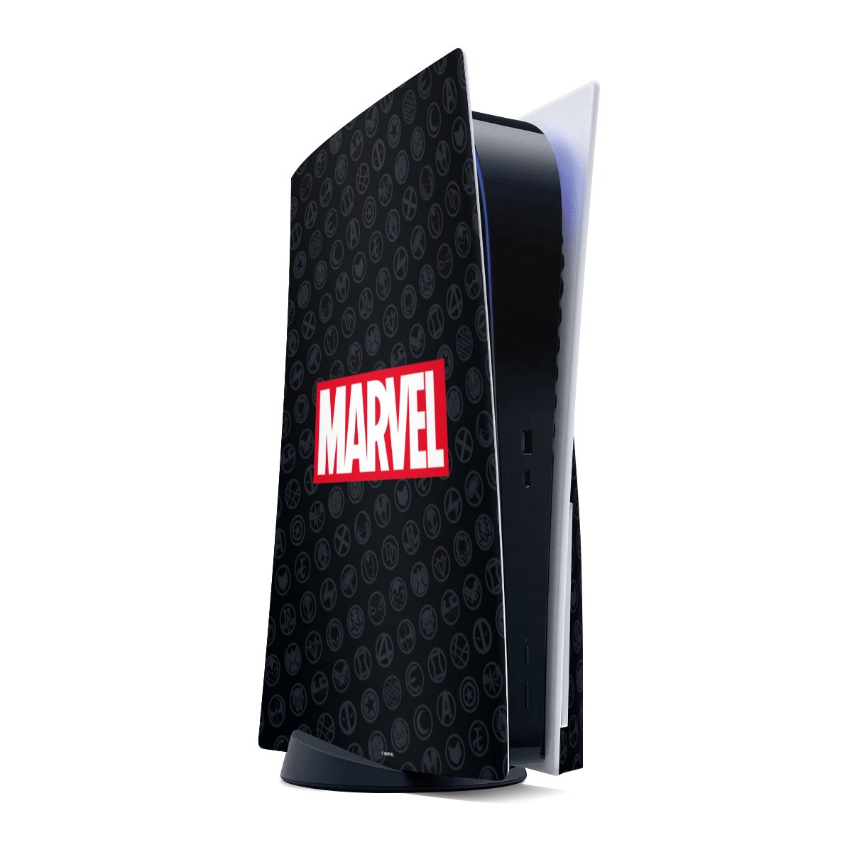 Marvel Logo Black Red 