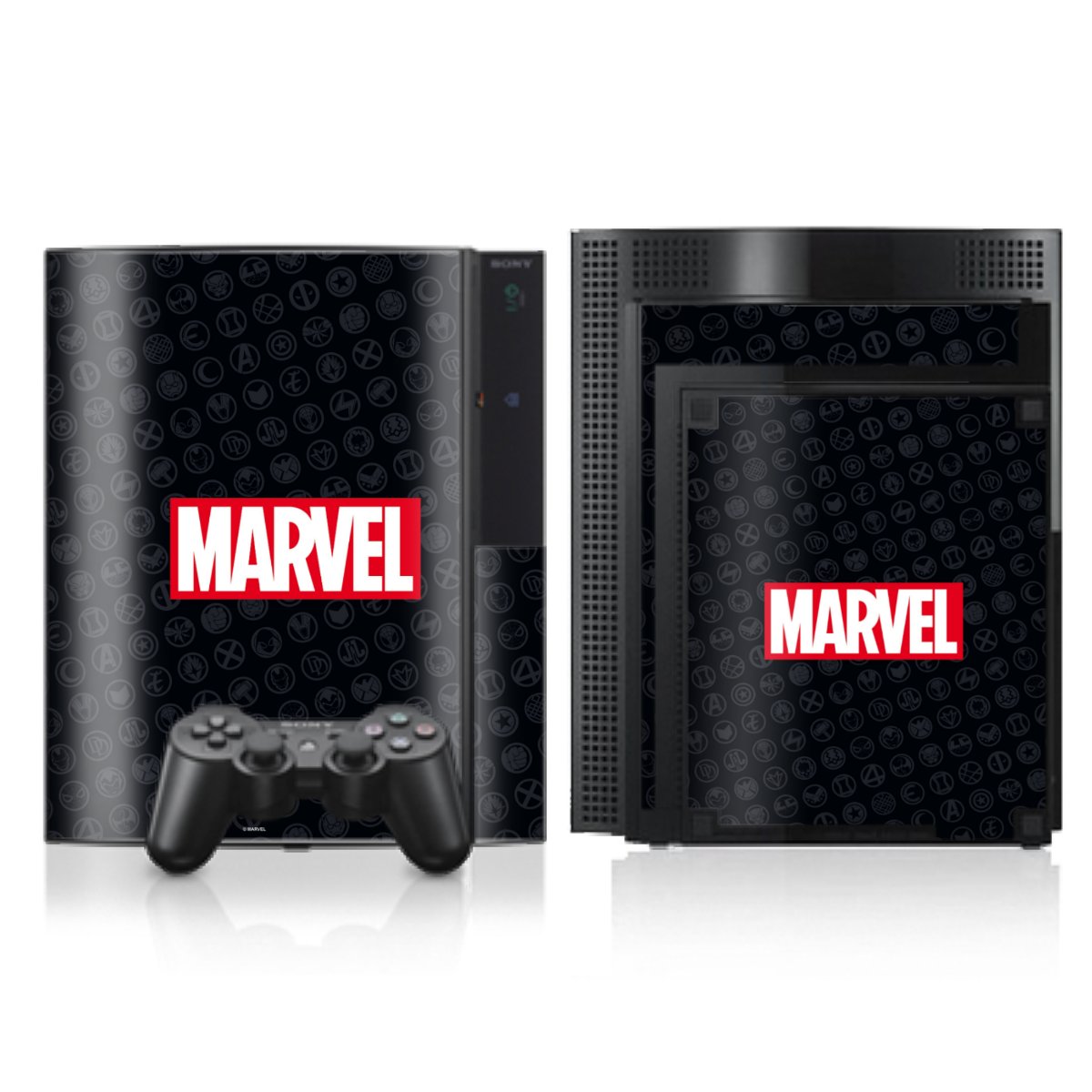 Marvel Logo Zwart Rood