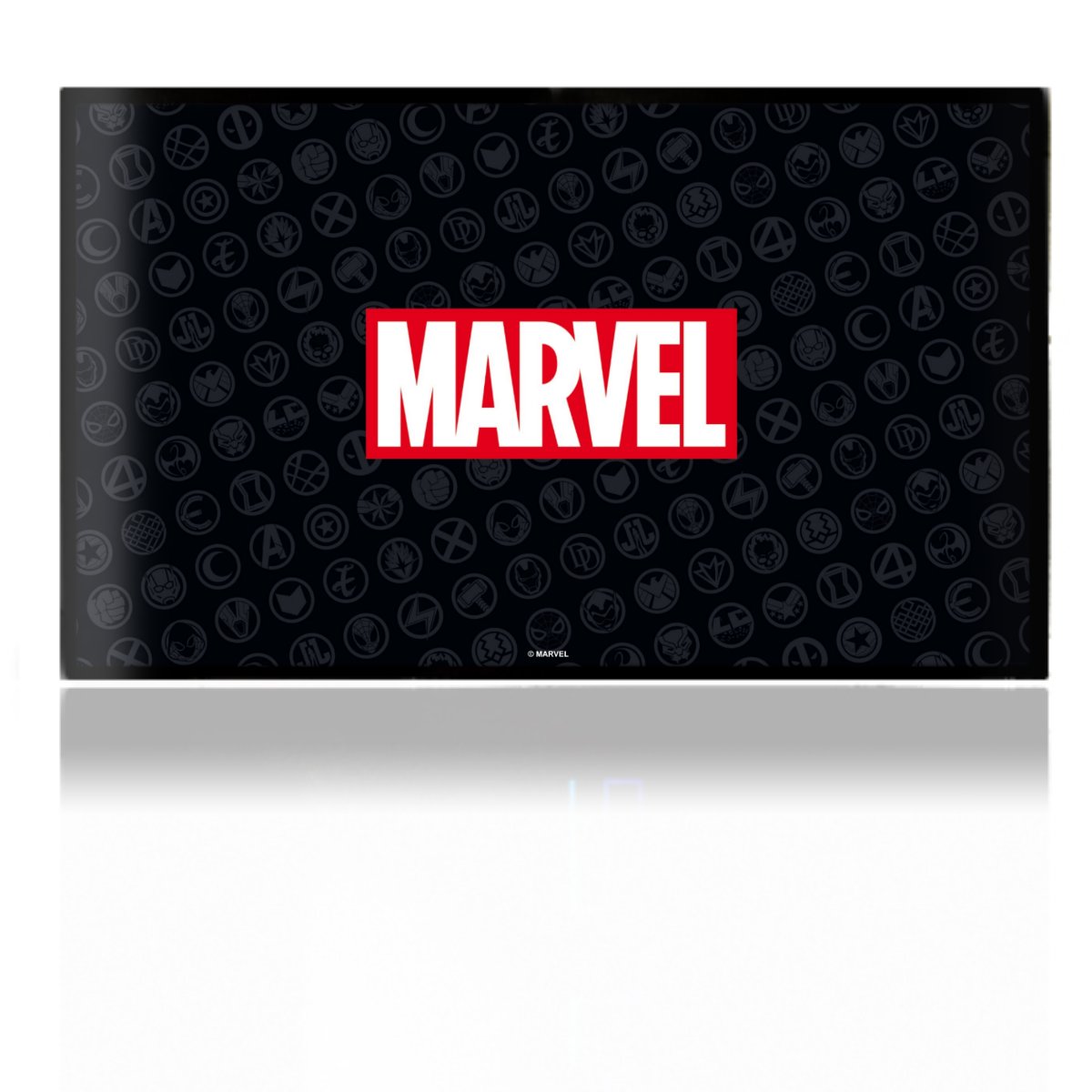 Marvel Logo Black Red 