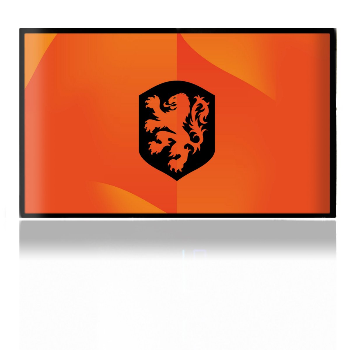 Nederlands Elftal Zwart Logo