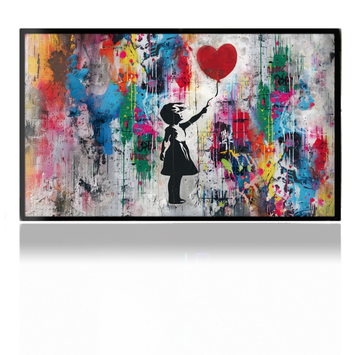 Balloon Girl Colorful