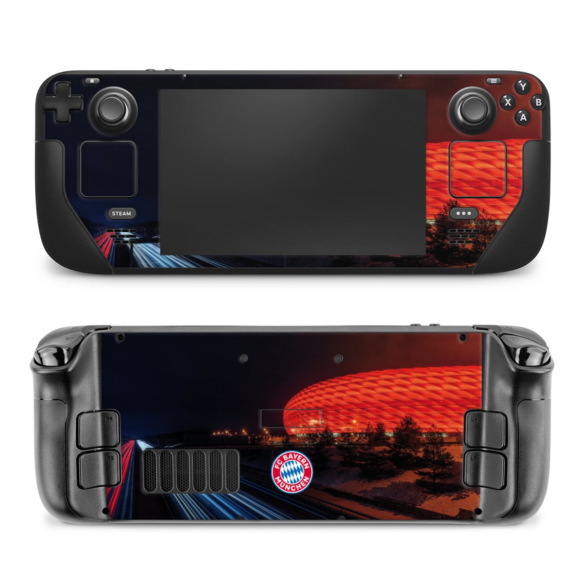 Allianz Arena bei Nacht FCB