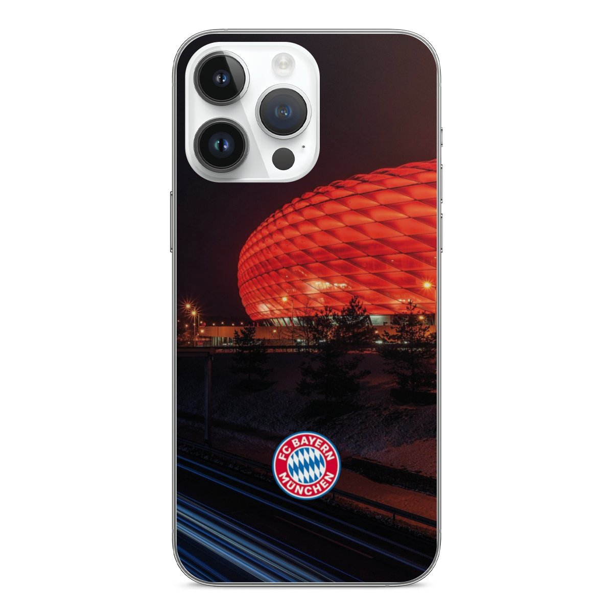 Allianz Arena bei Nacht FCB