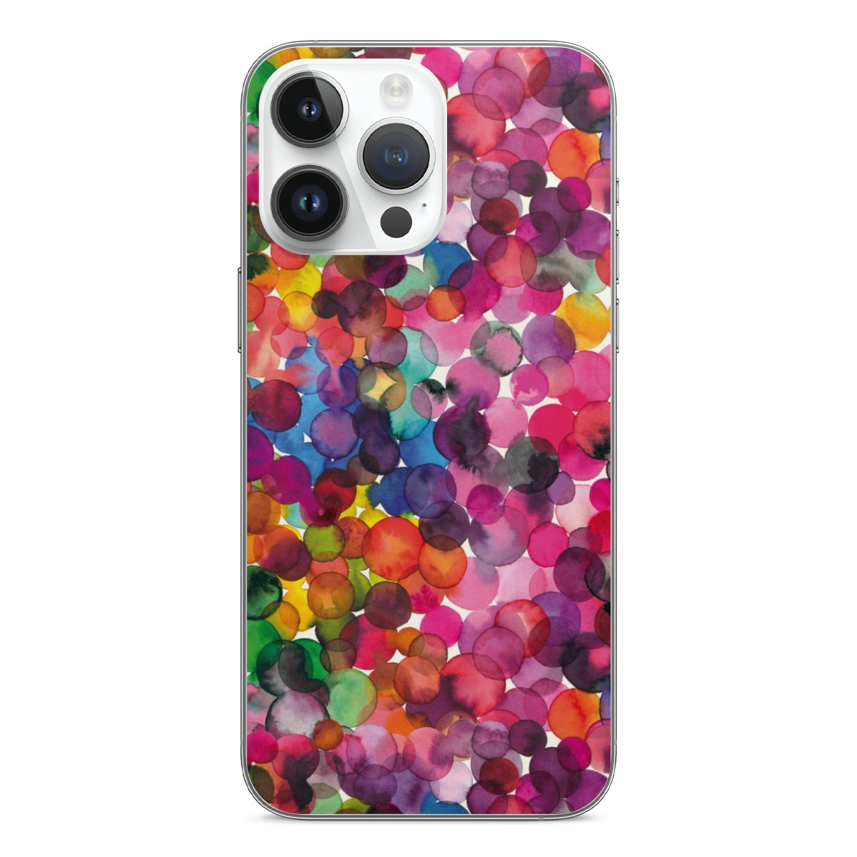 Punti acquerello sovrapposti