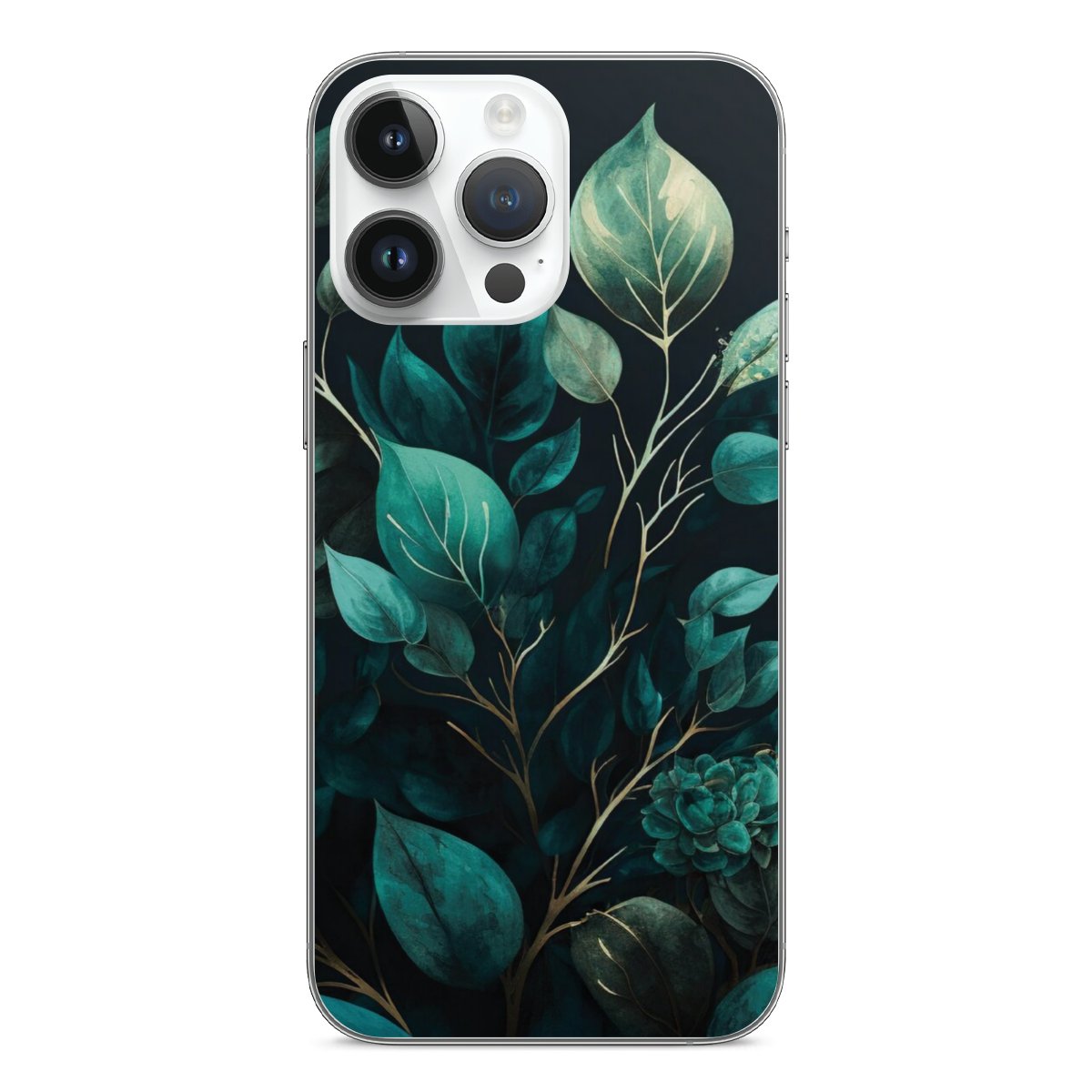 Eukalyptus dunkler Hintergrund