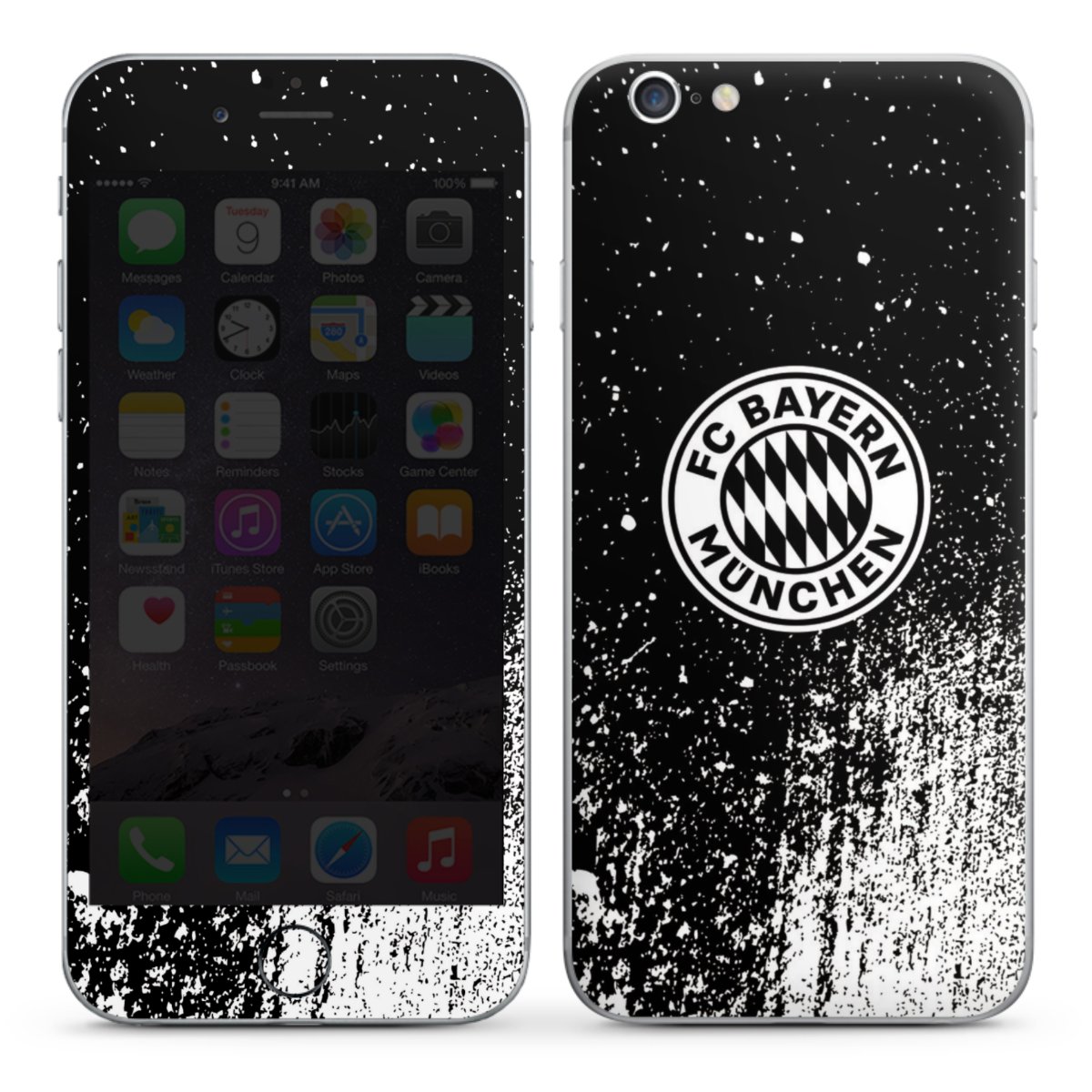 Splatter Schwarz - FCB