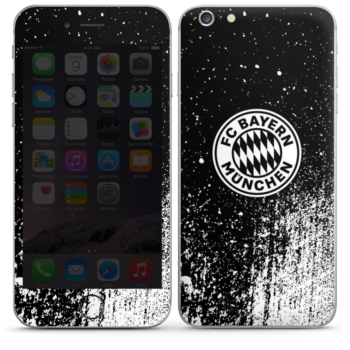 Splatter Schwarz - FCB