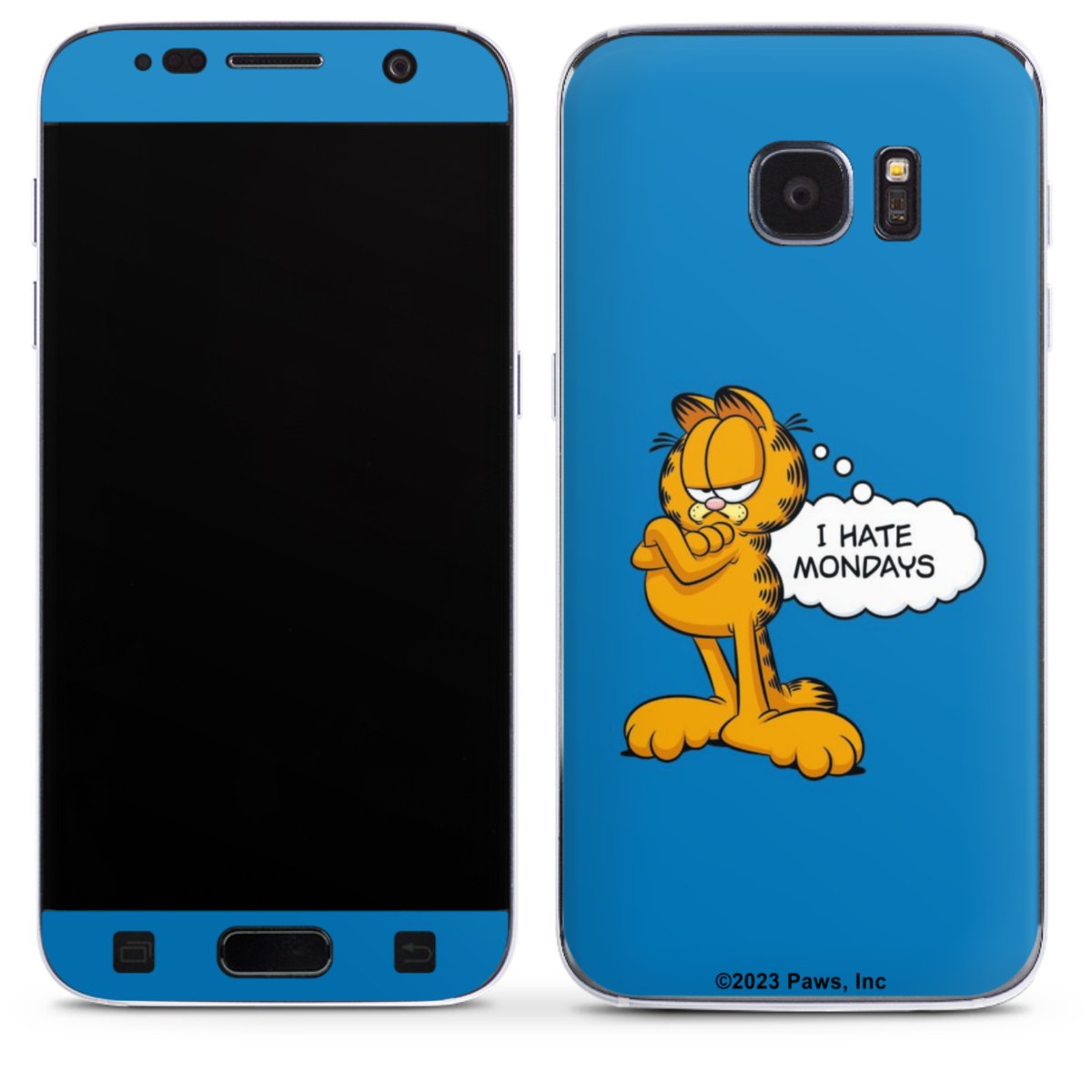 Garfield Je déteste les lundis Bleu