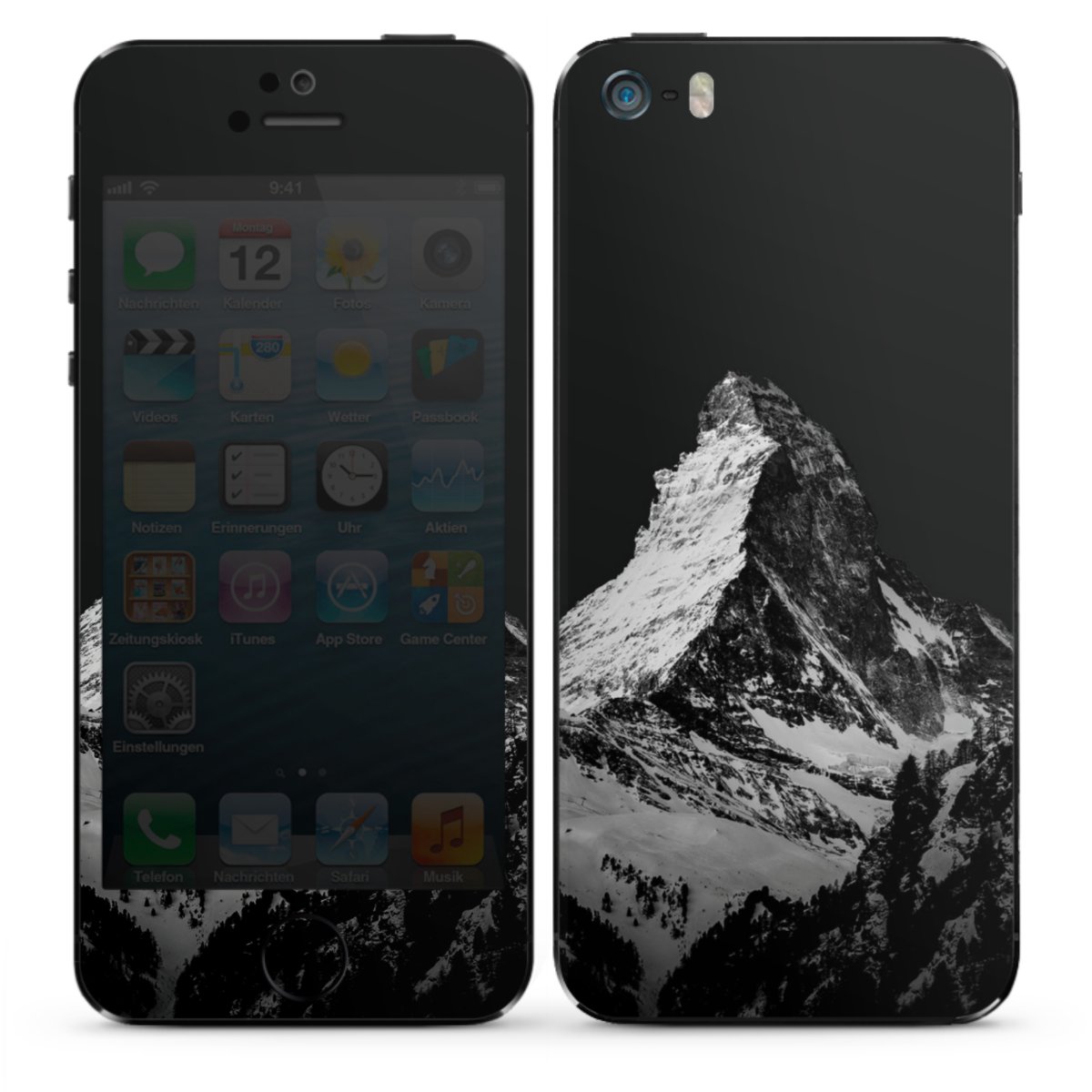 Montagnes enneigées