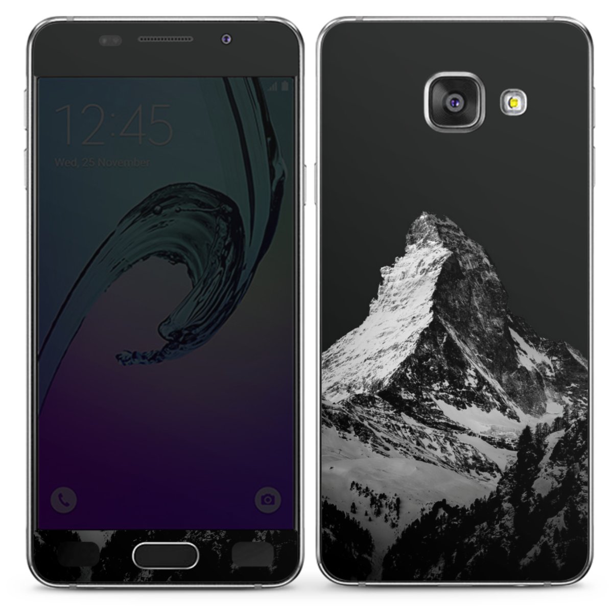 Montagnes enneigées