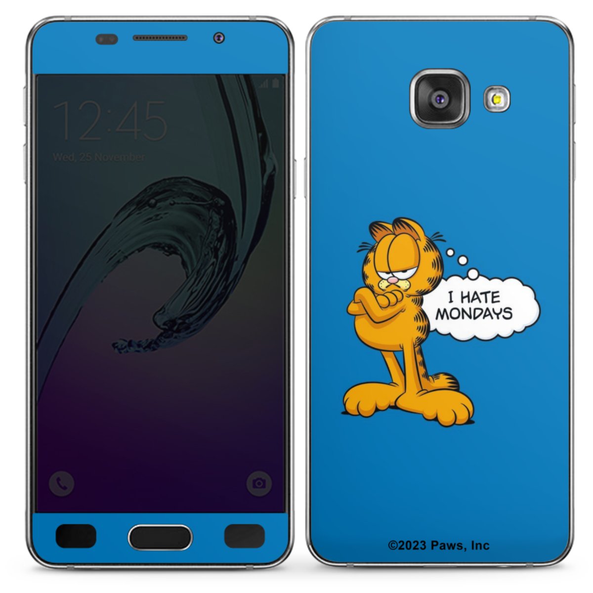 Garfield Je déteste les lundis Bleu