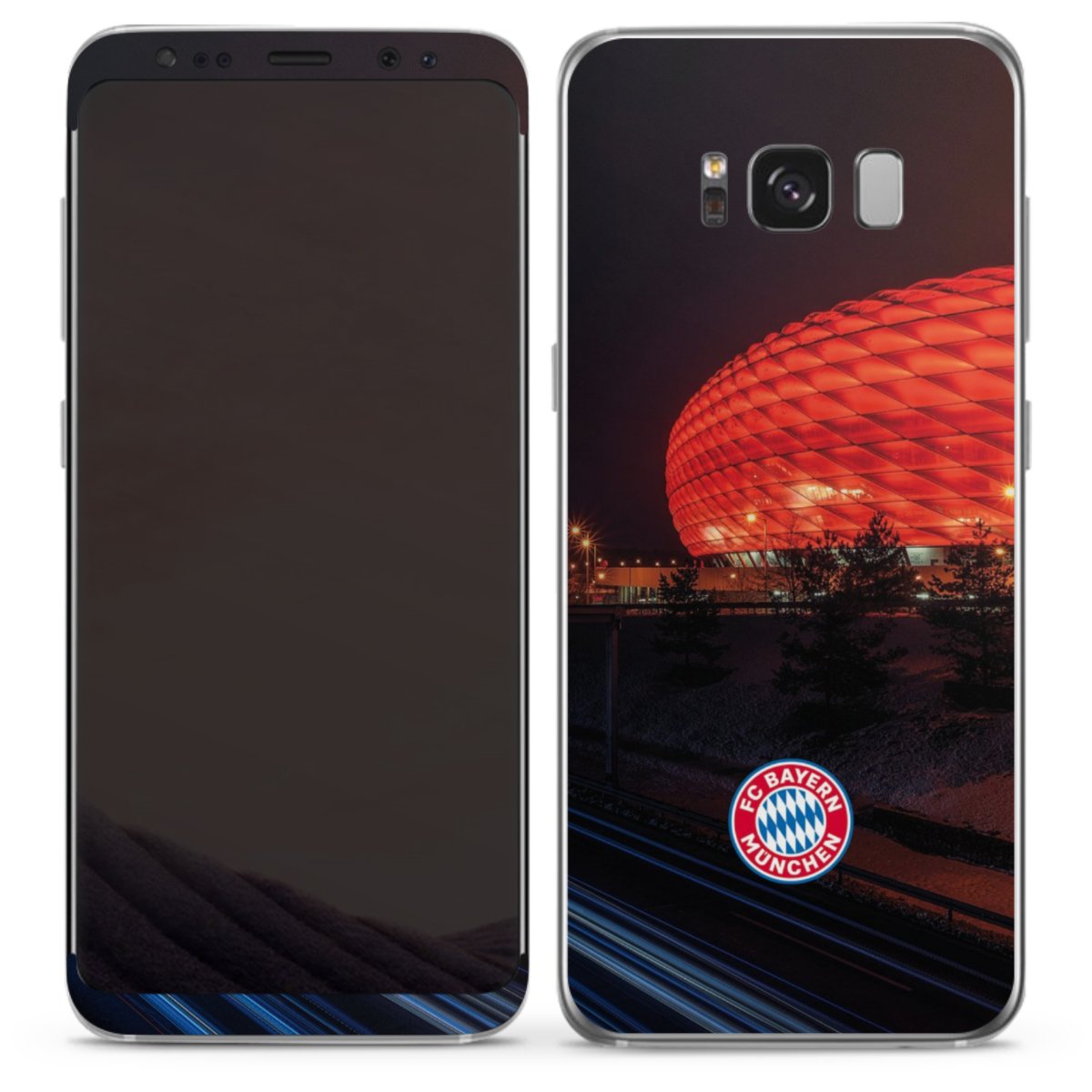 Allianz Arena bei Nacht FCB