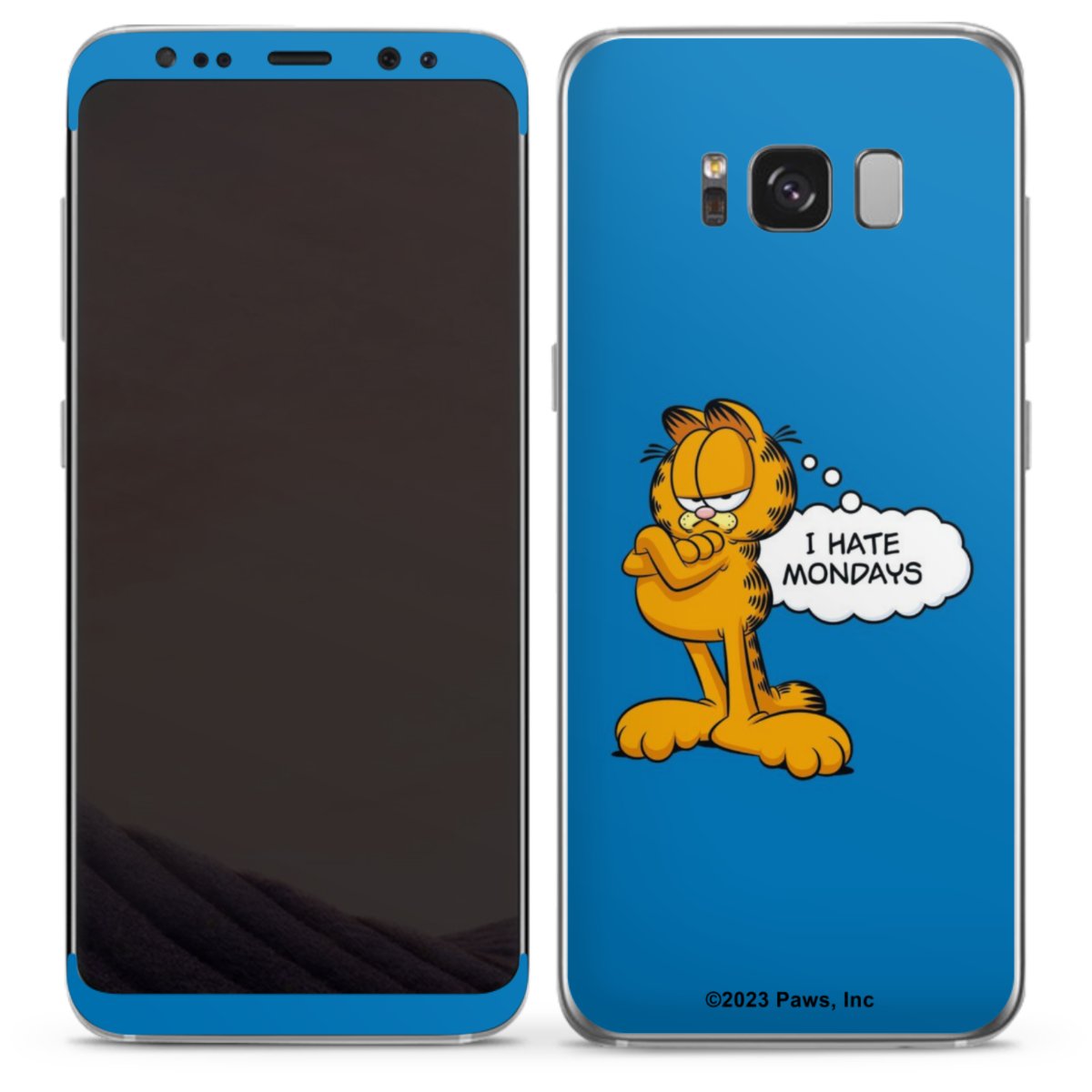 Garfield Je déteste les lundis Bleu