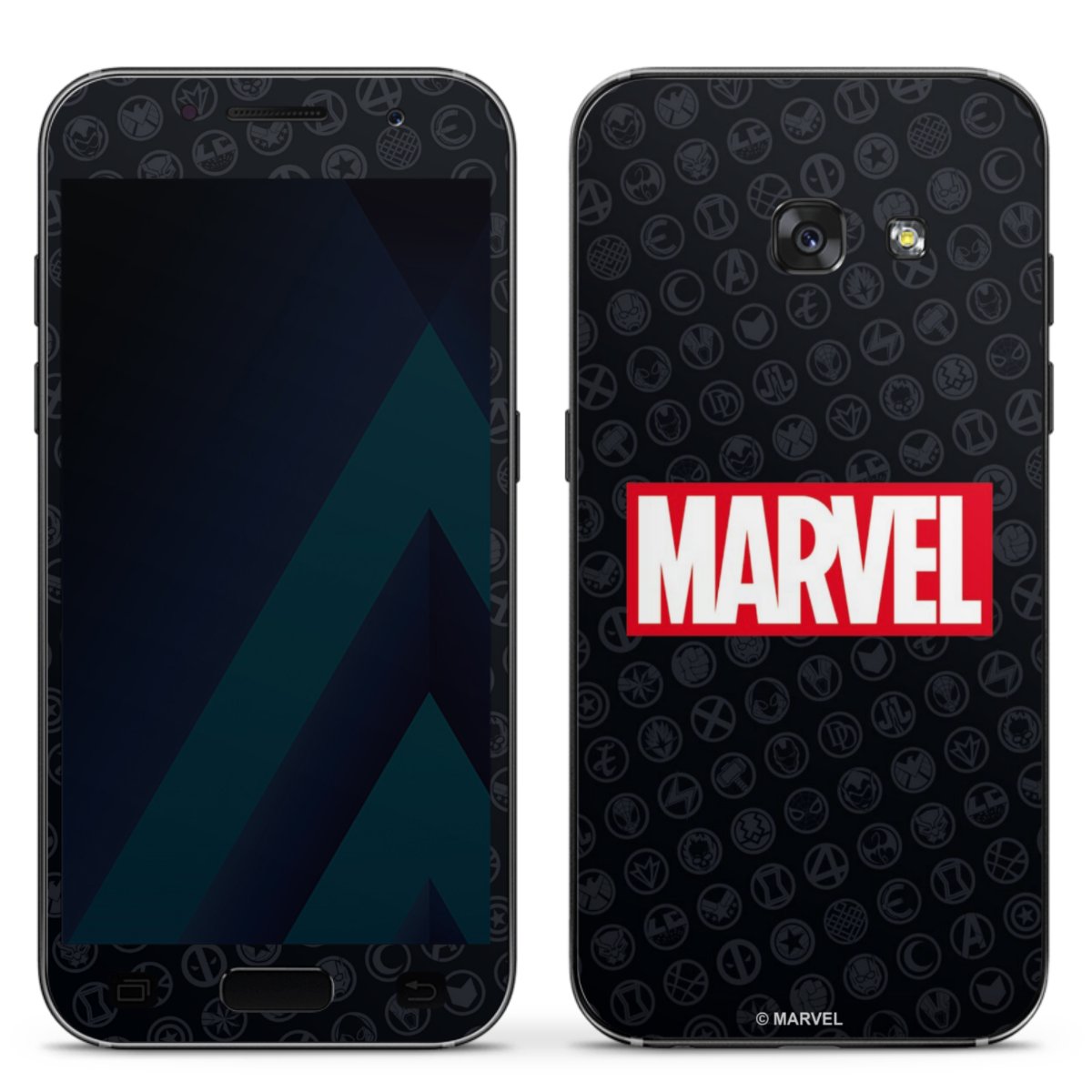 Marvel Logo Black Red 