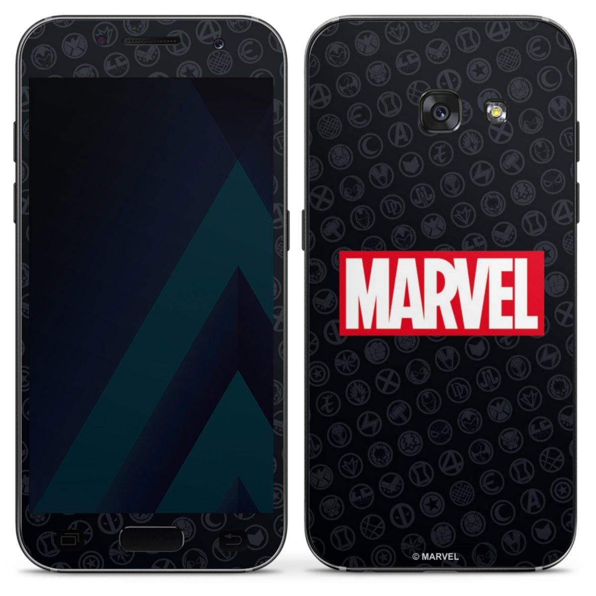 Marvel Logo Black Red 