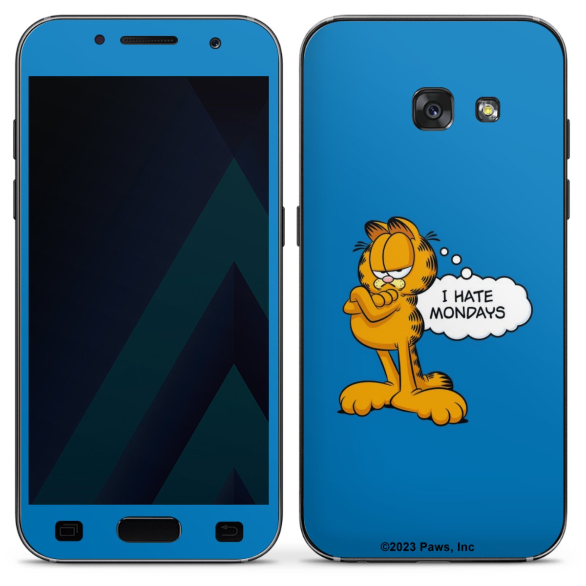 Garfield Je déteste les lundis Bleu