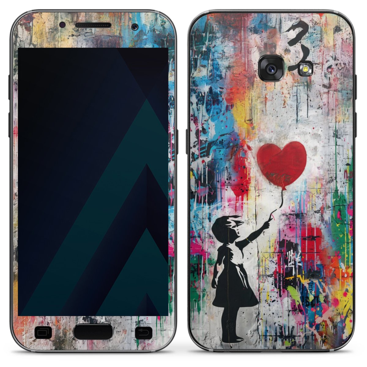 Balloon Girl Colorful