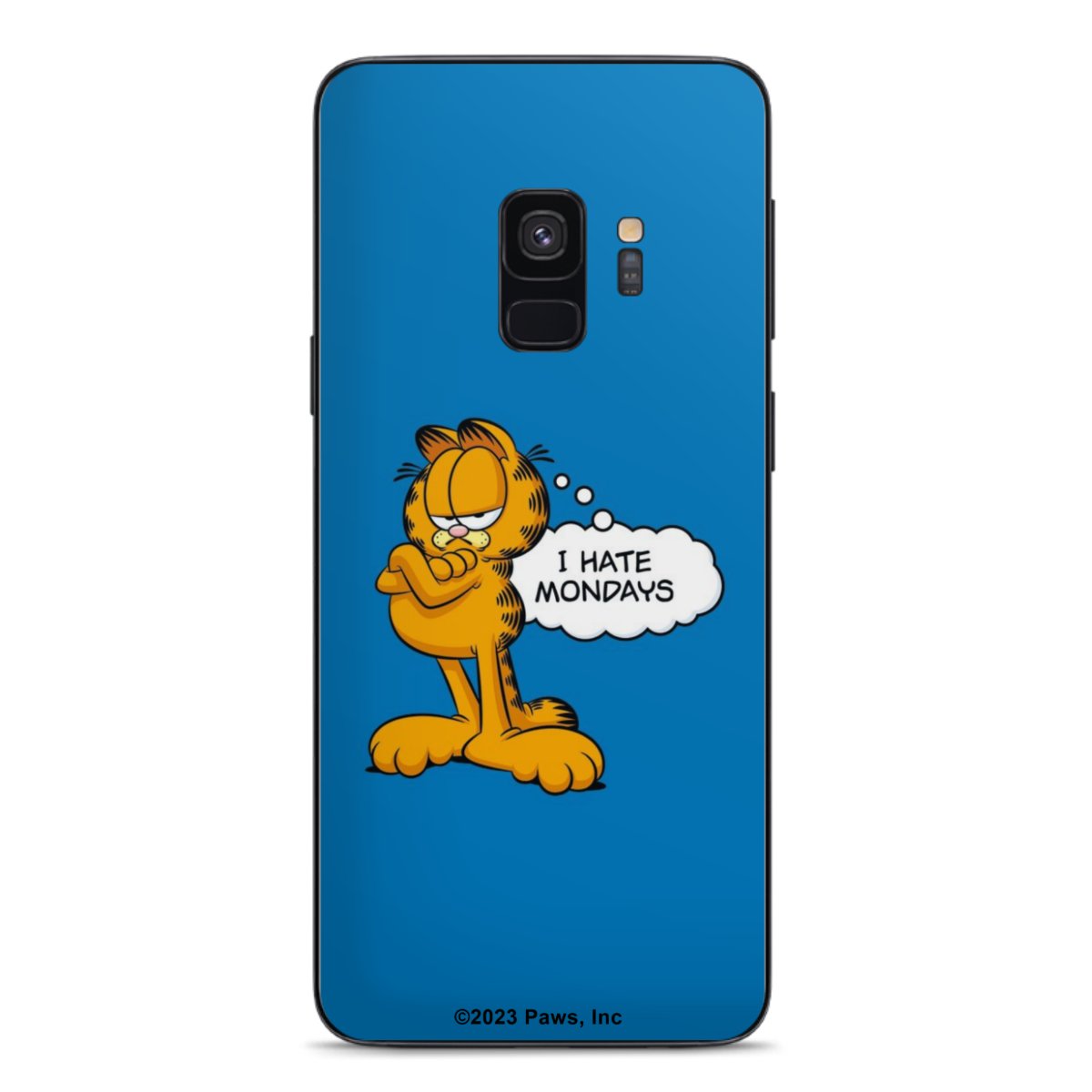 Garfield Je déteste les lundis Bleu