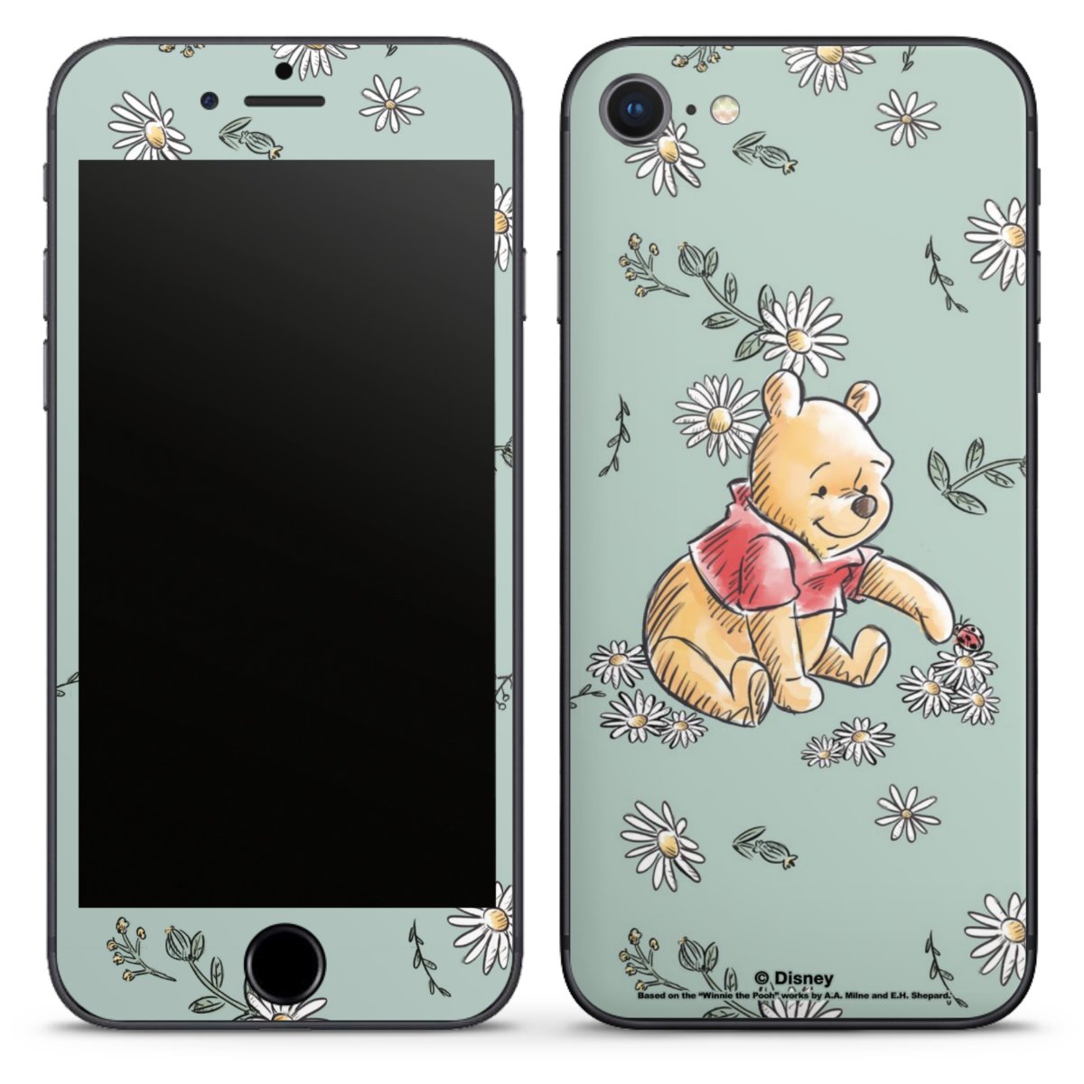 Winnie Puuh Gänseblümchen und Käfer Liebe