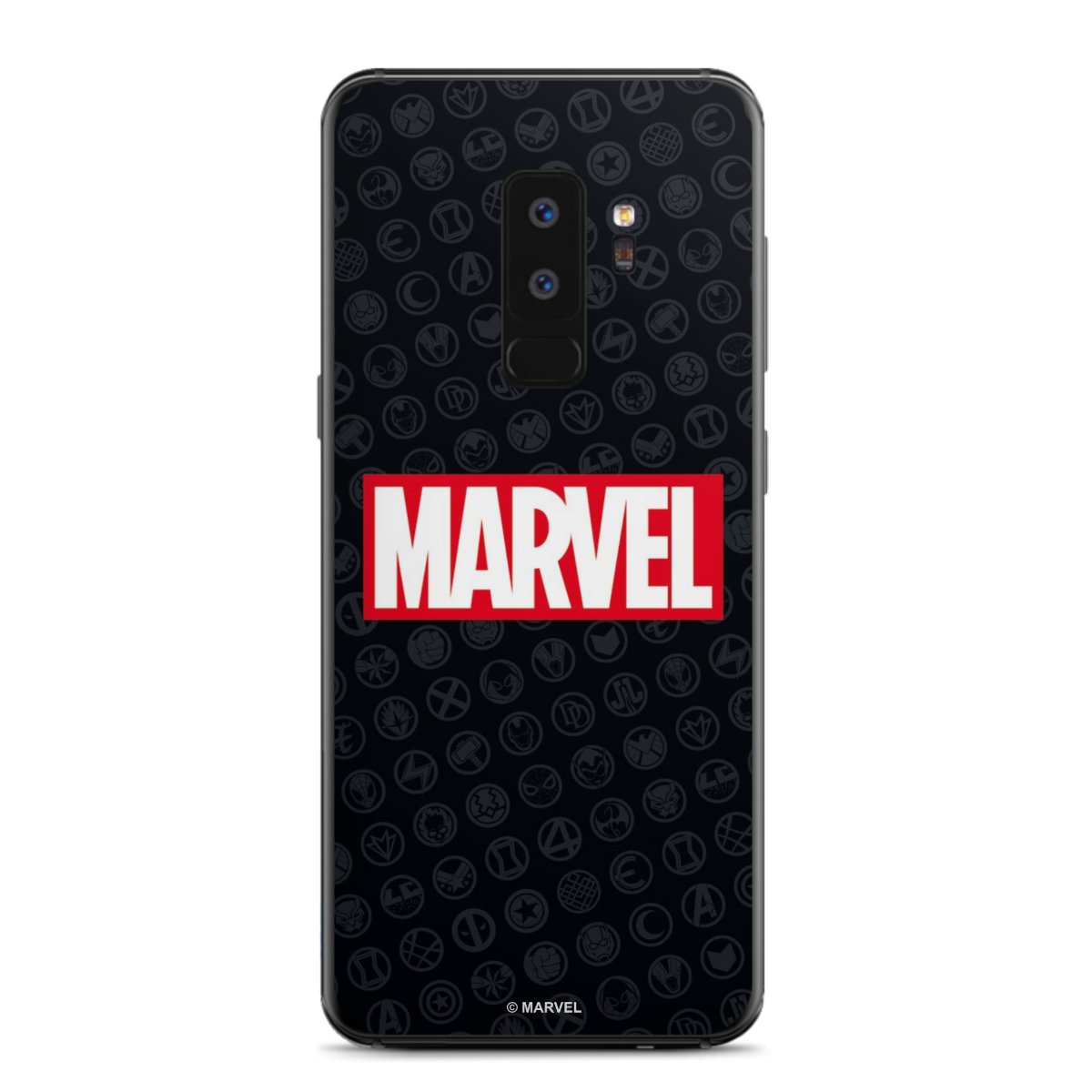 Marvel Logo Black Red 