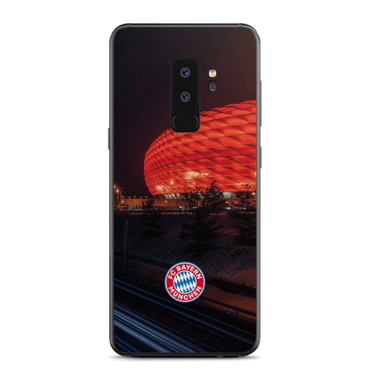 Allianz Arena bei Nacht FCB