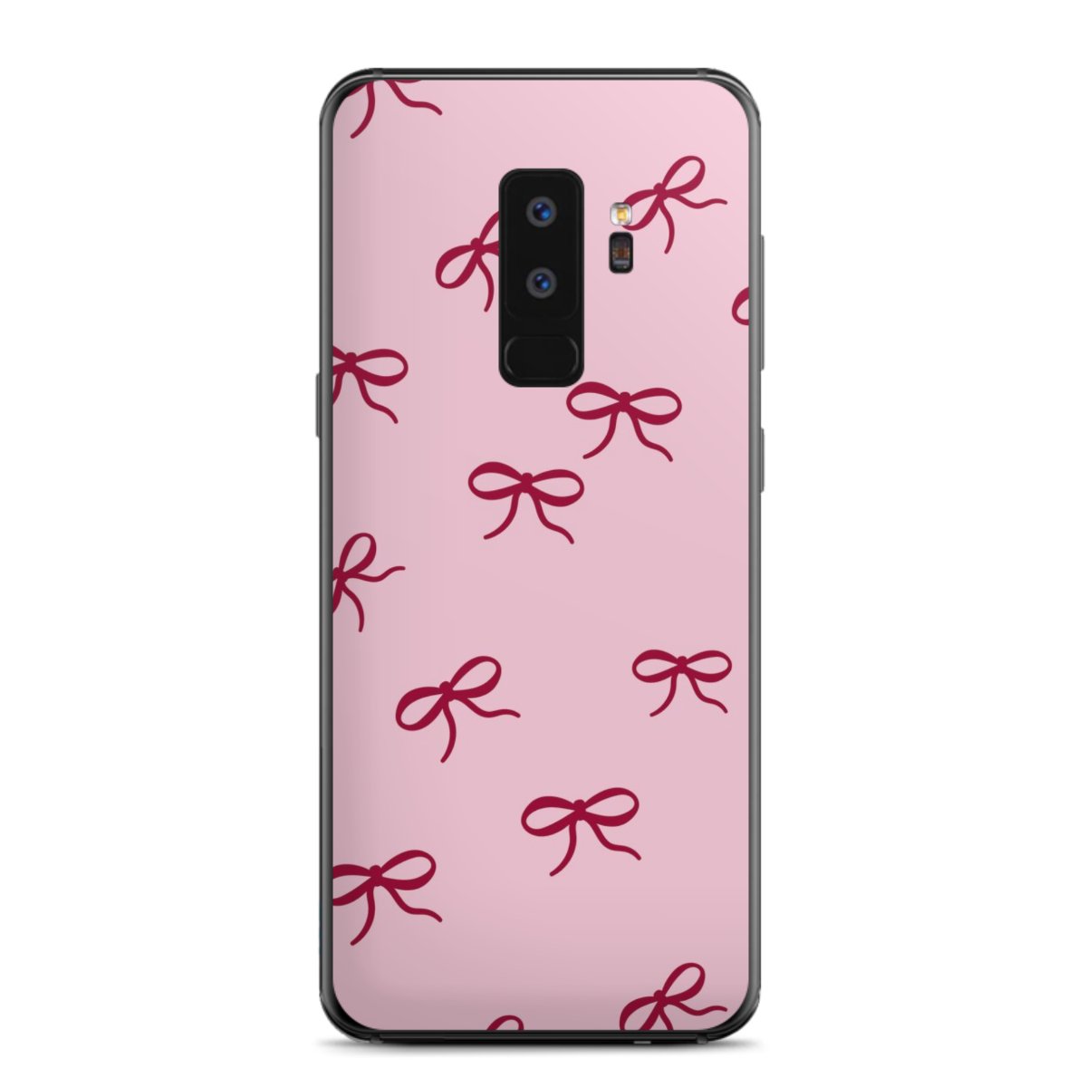 Bows Red Pink Pattern